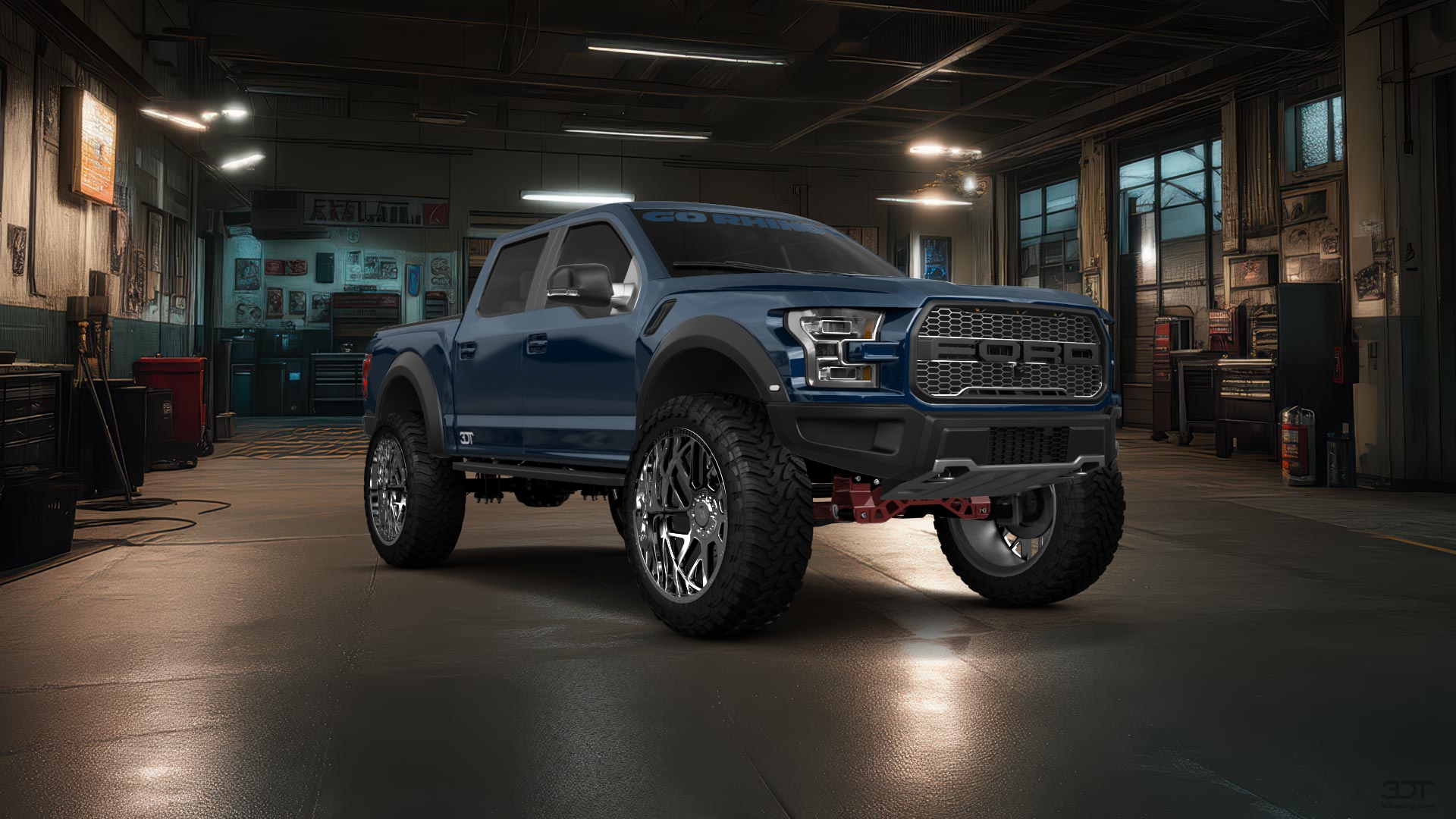 Ford F-150 Raptor 4 Door pickup truck 2017 tuning