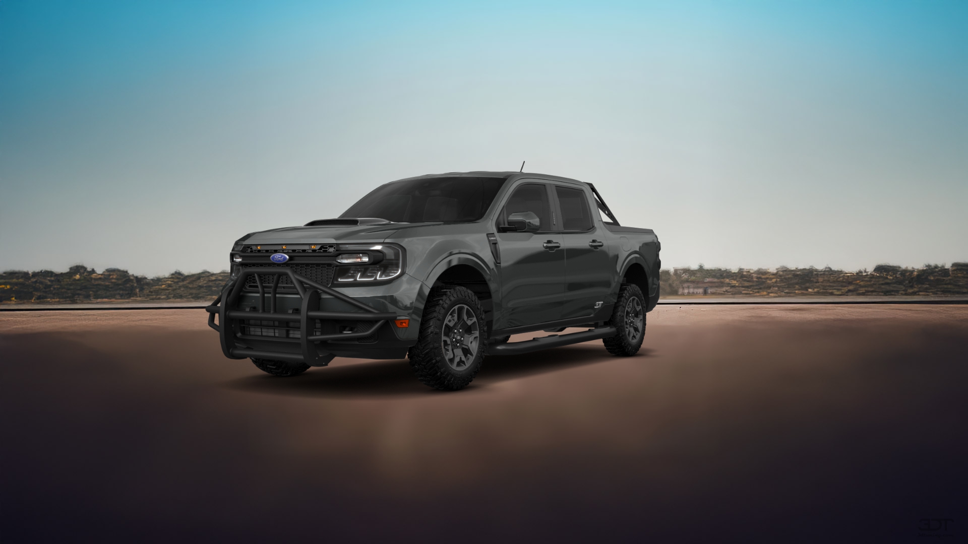Ford Maverick 4 Door pickup truck 2022 tuning