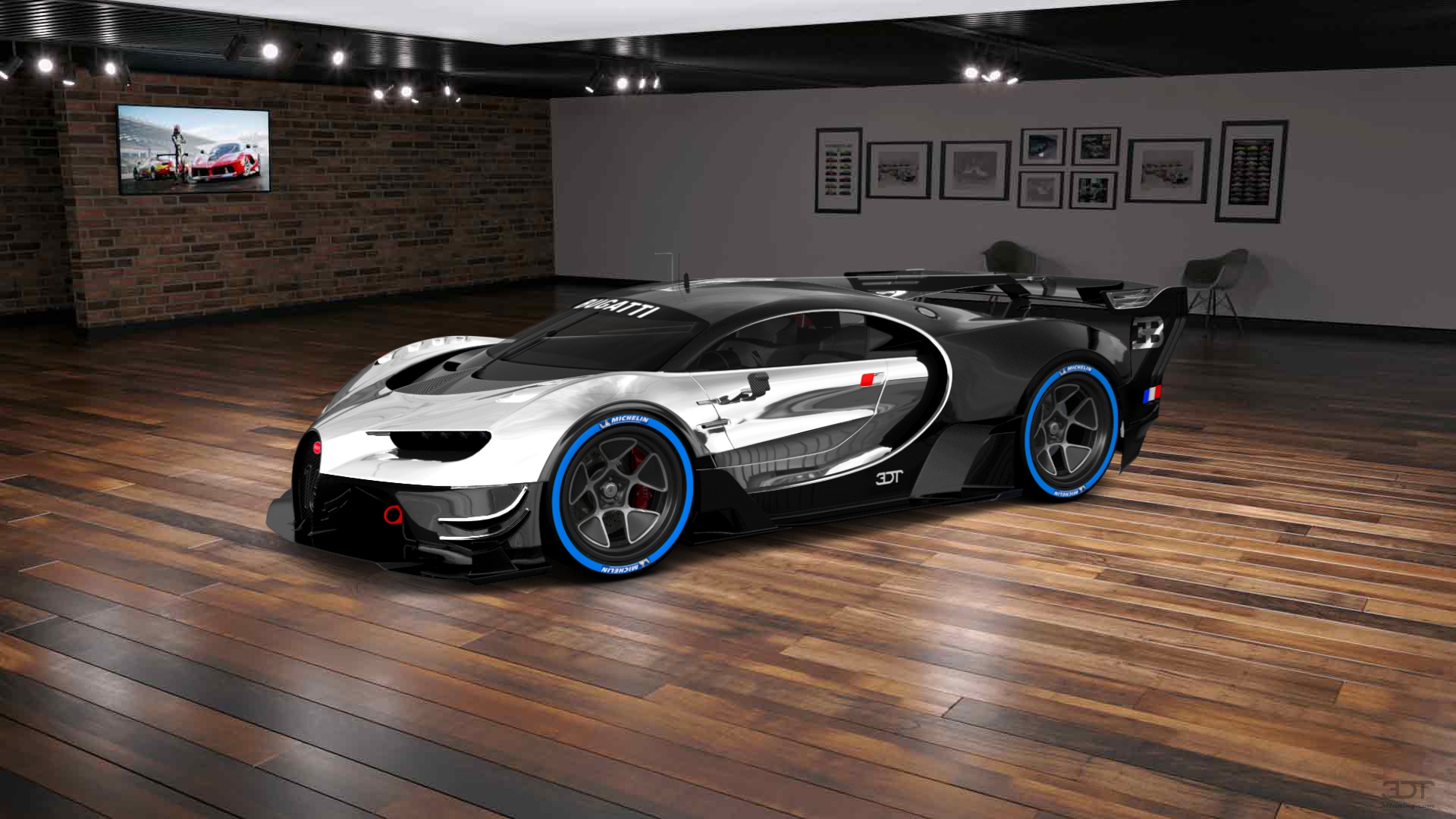 Bugatti Vision GT Supercar 2015 tuning