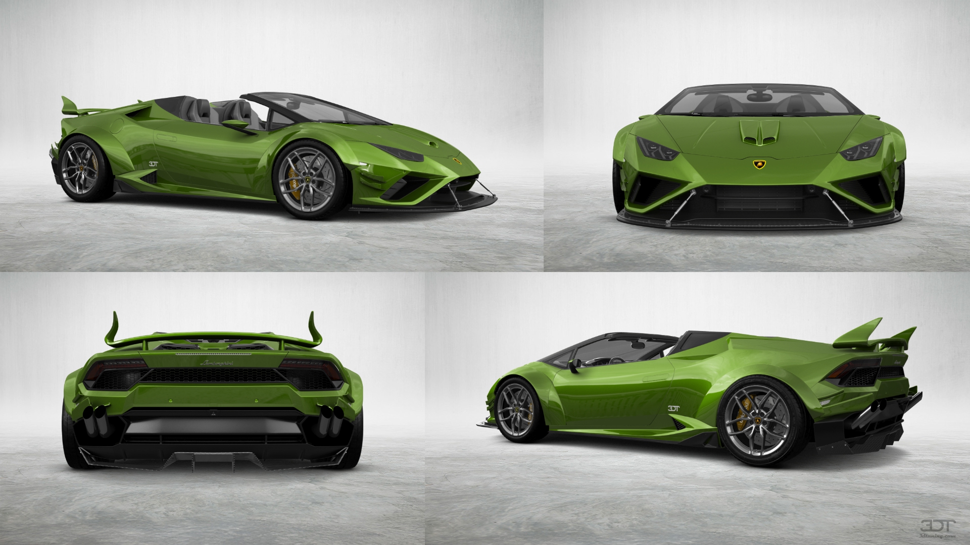 Lamborghini Huracan Spyder 2 Door Convertible 2016 tuning