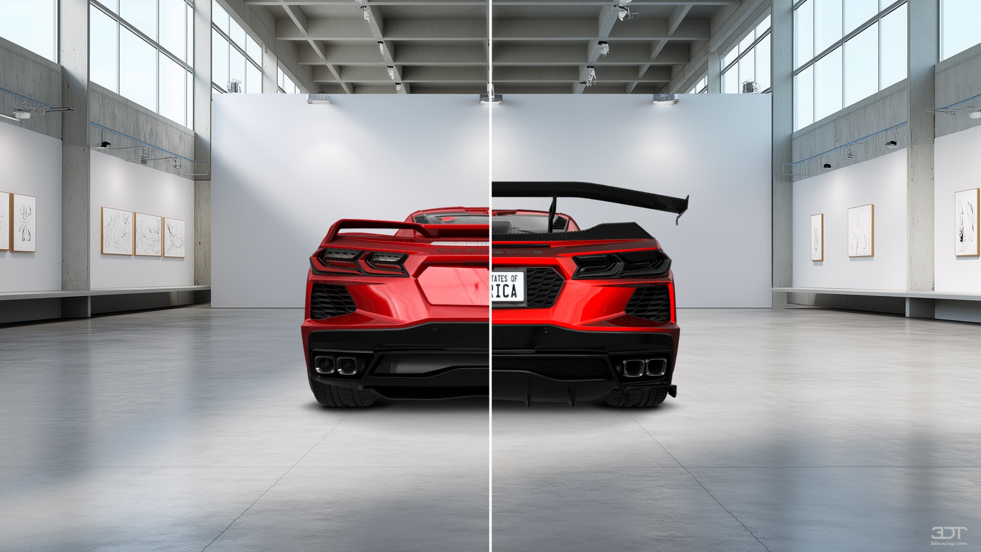 Chevrolet Corvette 2 door targa top 2020 Images