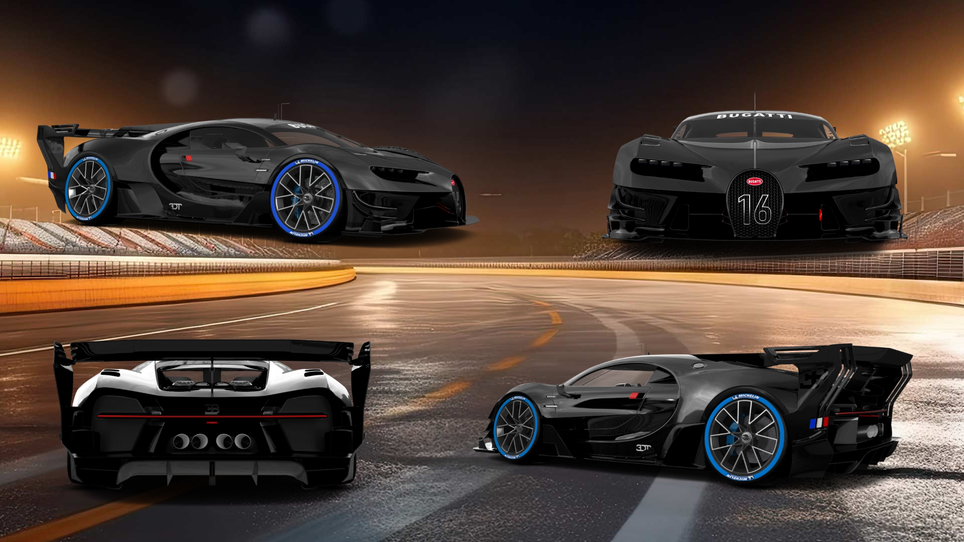 Bugatti Vision GT Supercar 2015 tuning