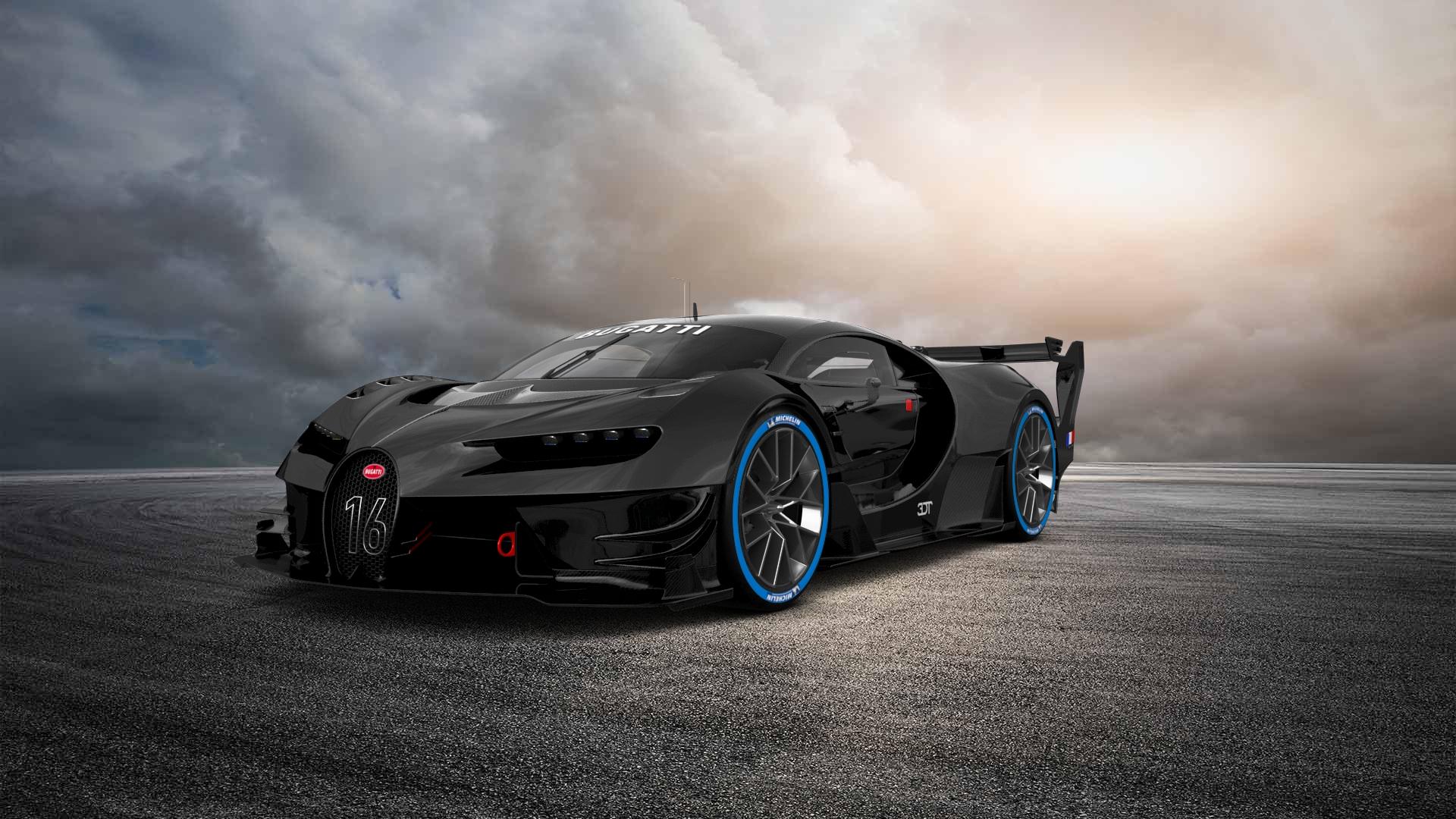 Bugatti Vision GT Supercar 2015 tuning