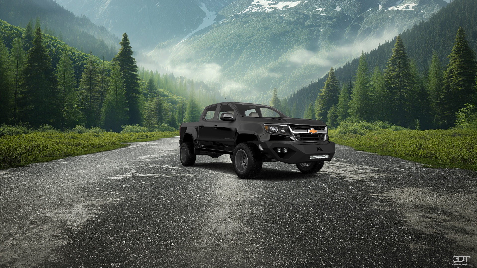 Chevrolet Colorado Crew Cab 4 Door pickup truck 2015