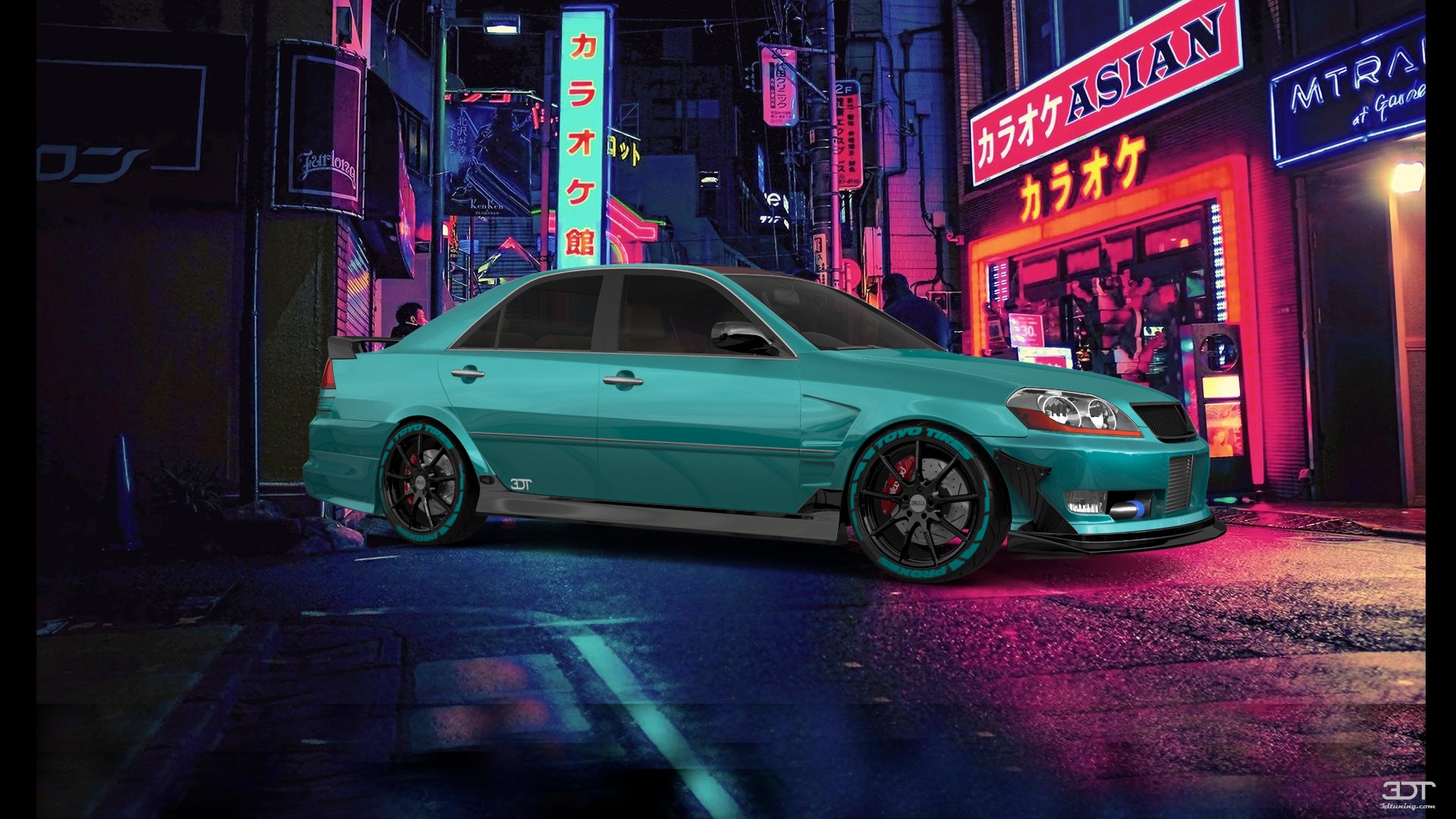 Toyota Mark II 4 Door Saloon 2002 Images