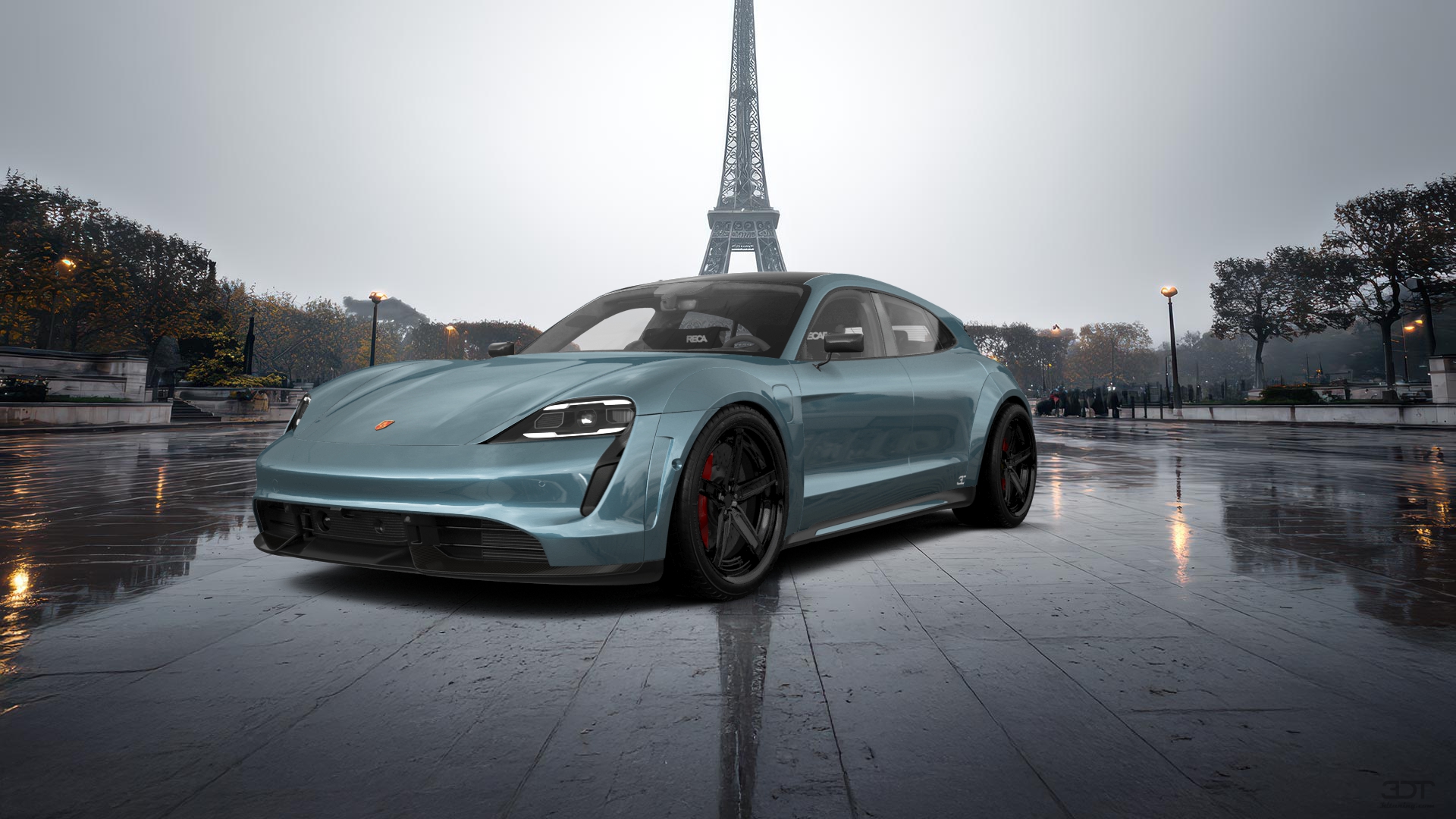 Porsche Taycan Sport Turismo Shooting Brake 2019 tuning