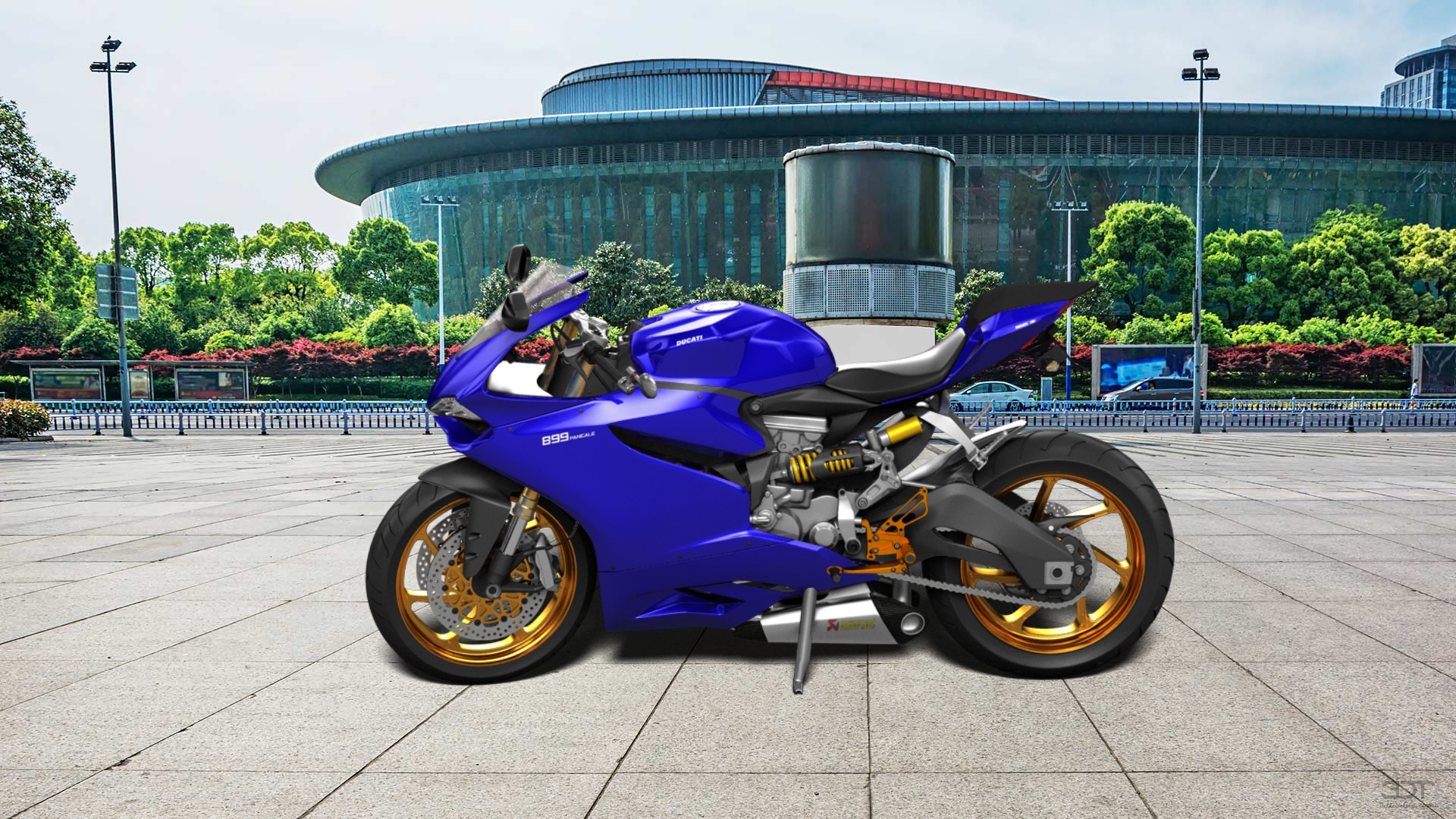 Ducati 899 Panigale Sport Bike 2015 tuning