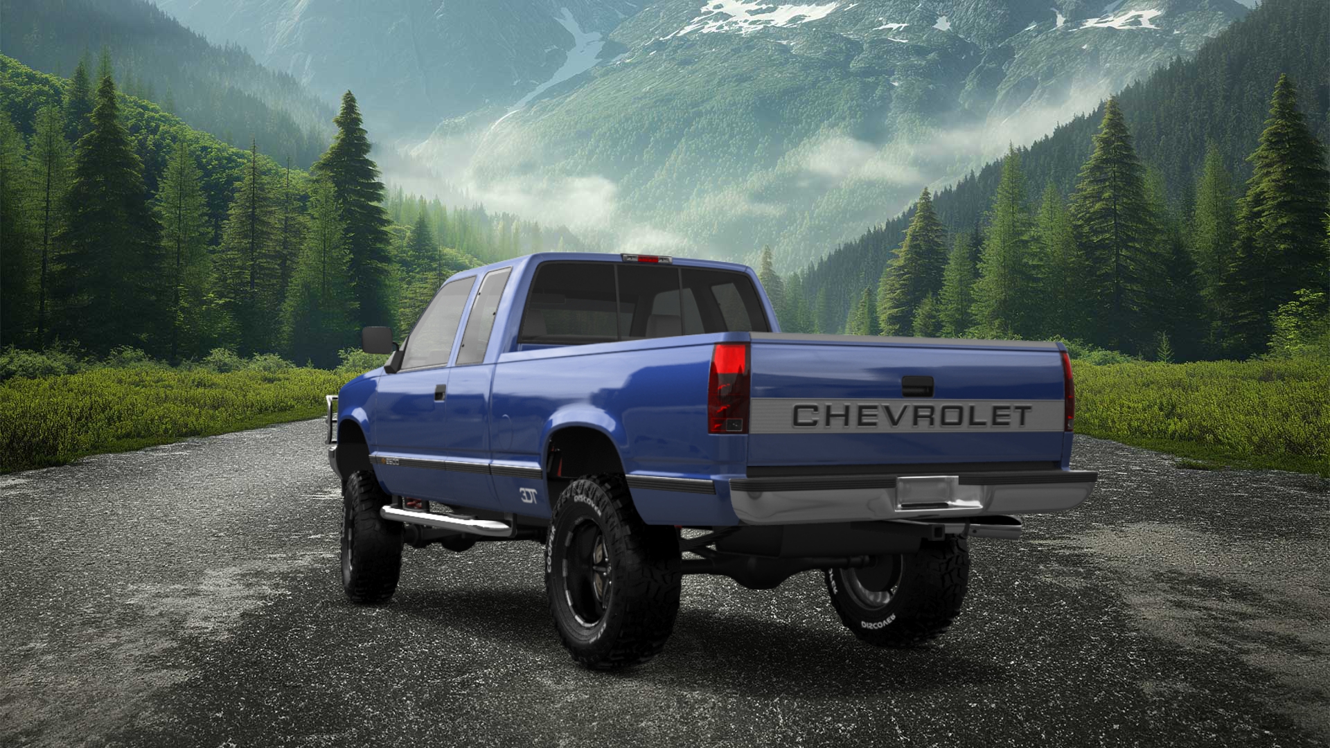 Chevrolet K2500 Extended Cab Pickup 1989