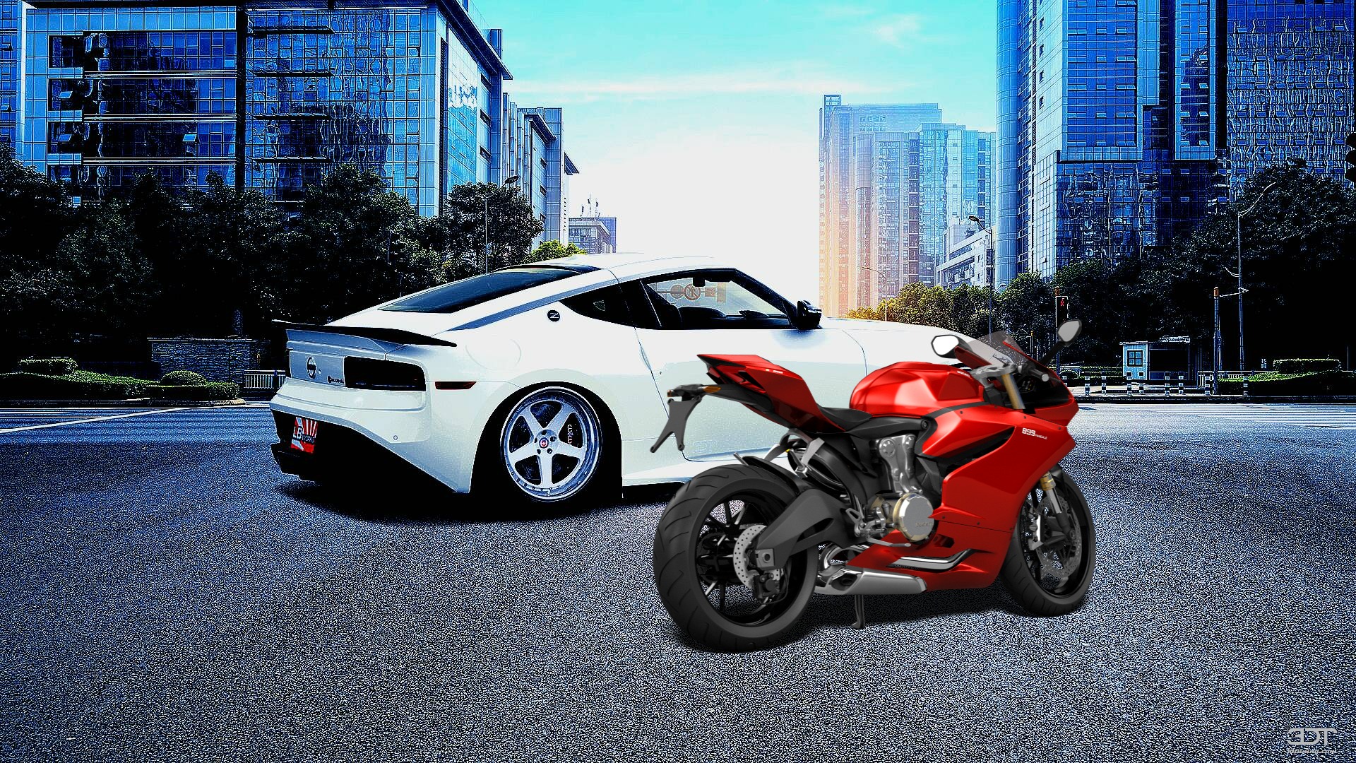 Ducati 899 Panigale Sport Bike 2015 tuning