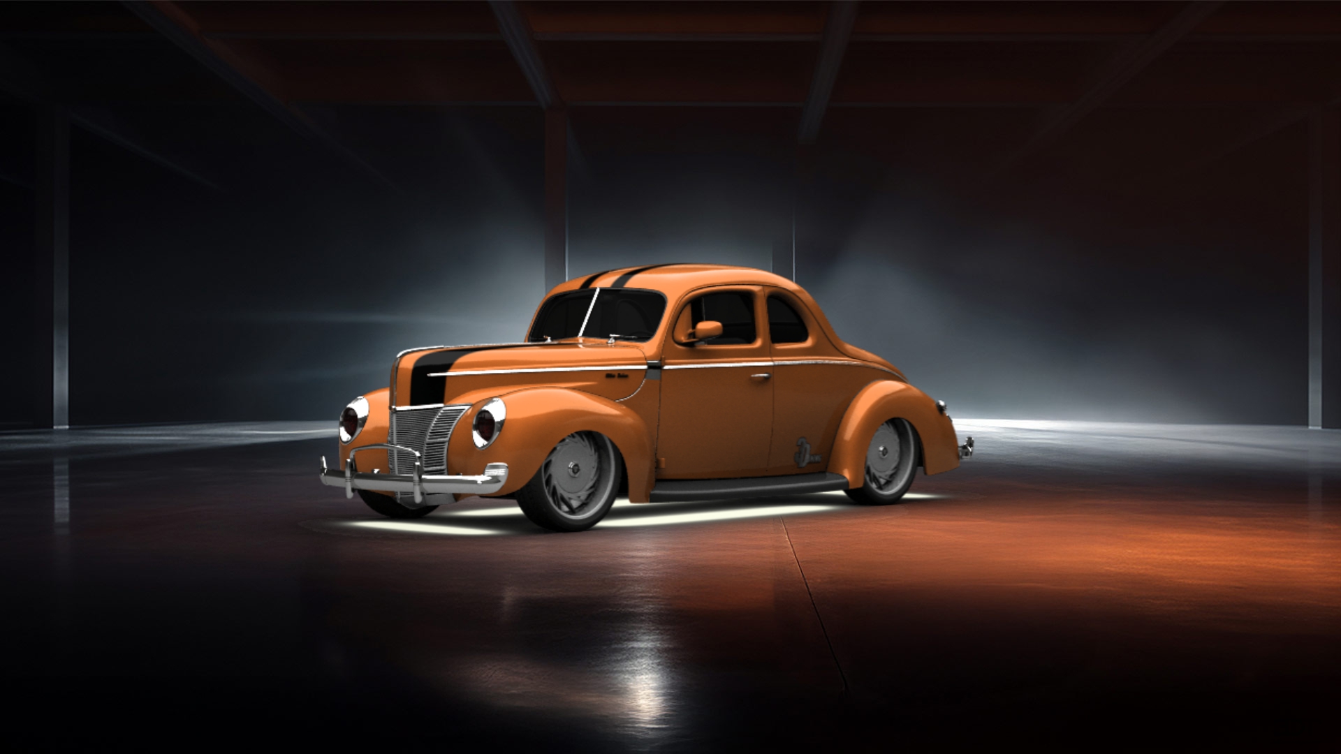 Ford De Luxe Coupe Liftback 1940 tuning