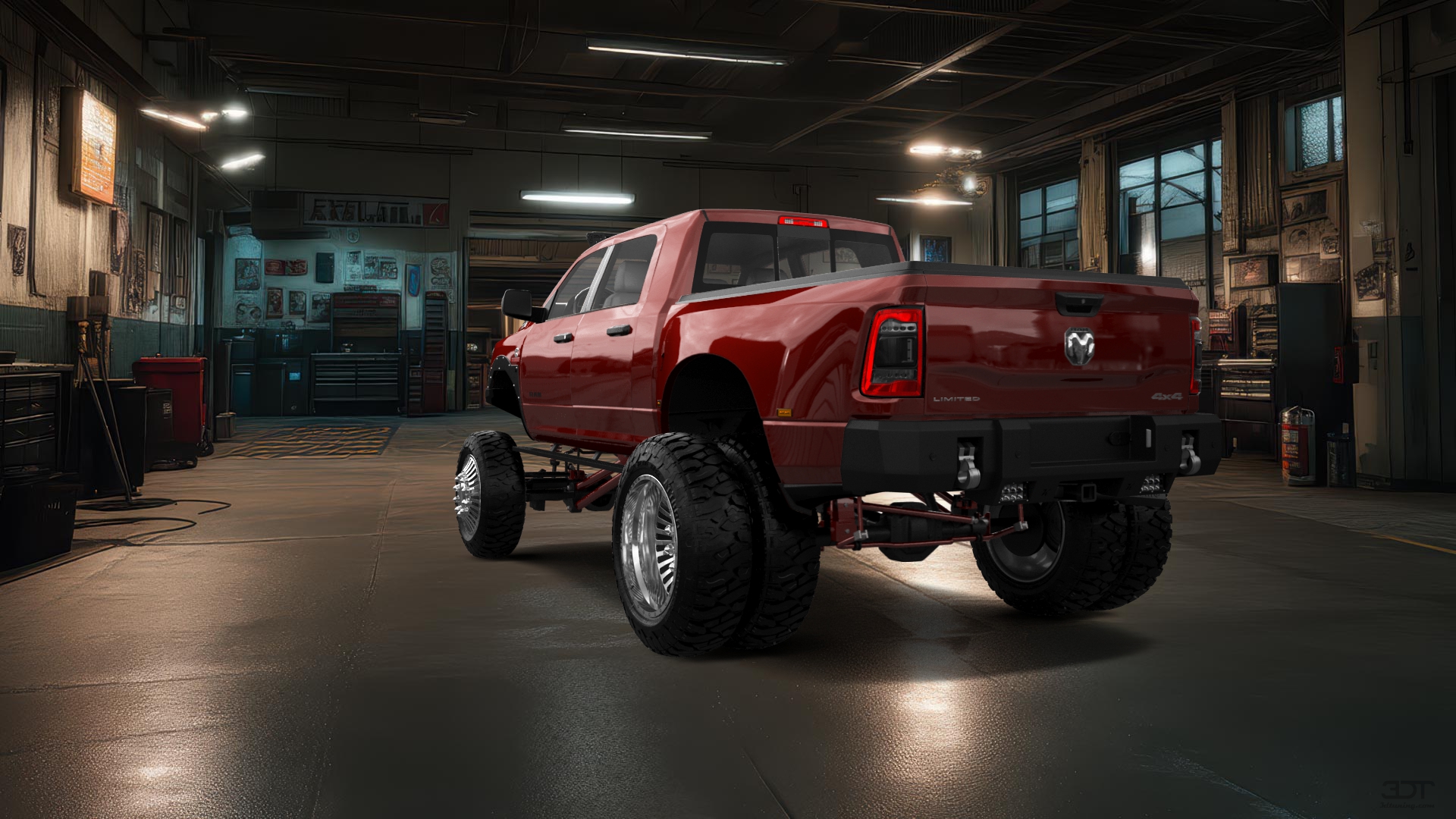 Dodge Ram 3500 4 Door pickup truck 2020 tuning