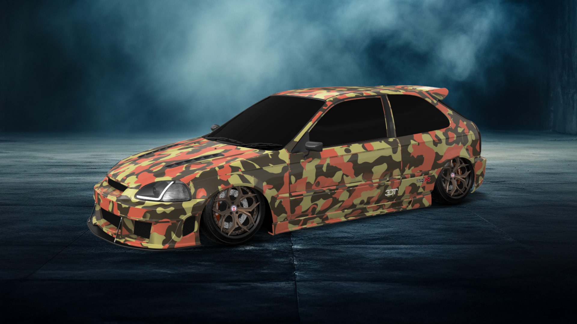 Honda Civic 3 Door Hatchback 1997 tuning