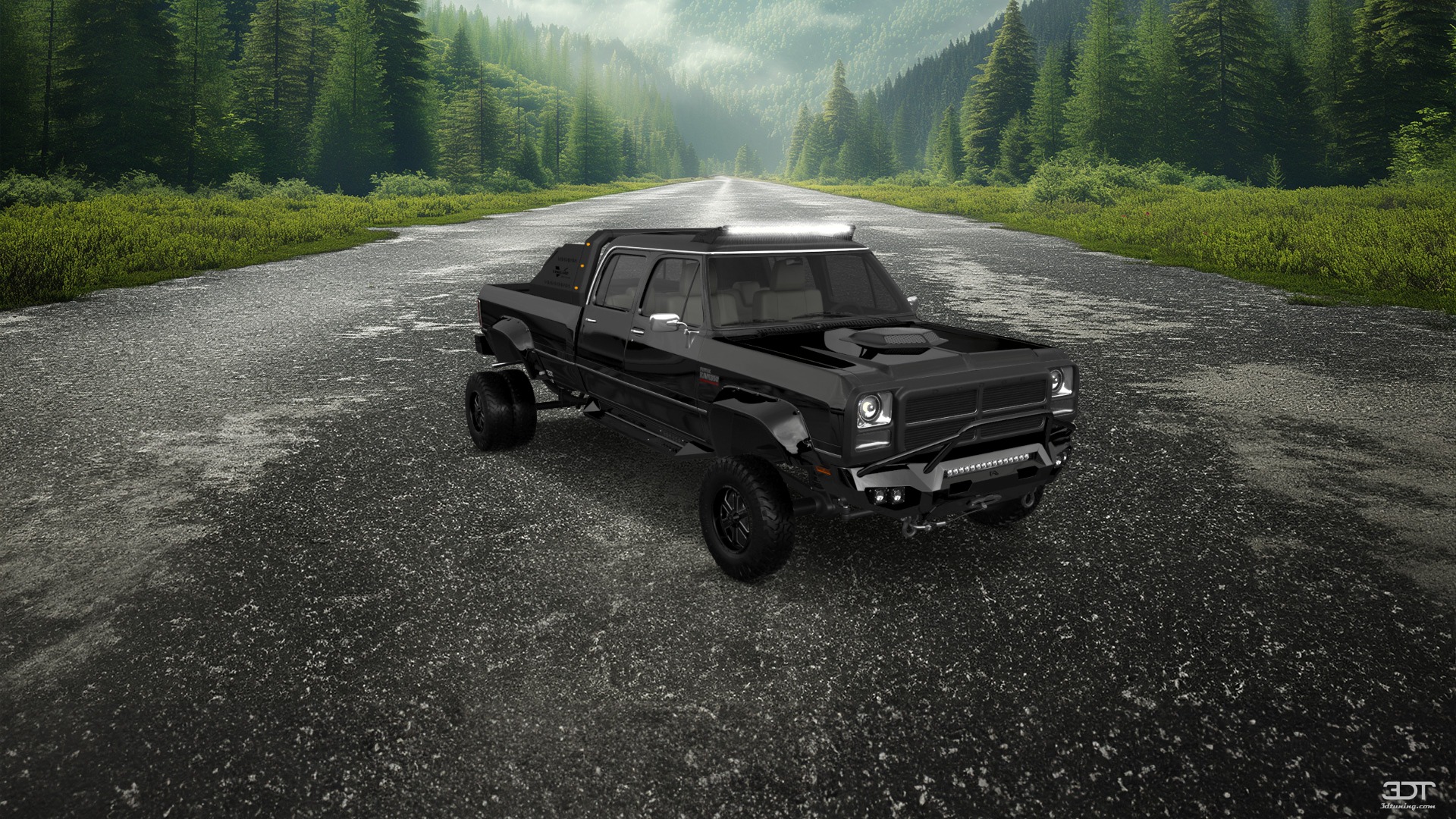 Dodge Ram 350 4 Door pickup truck 1991