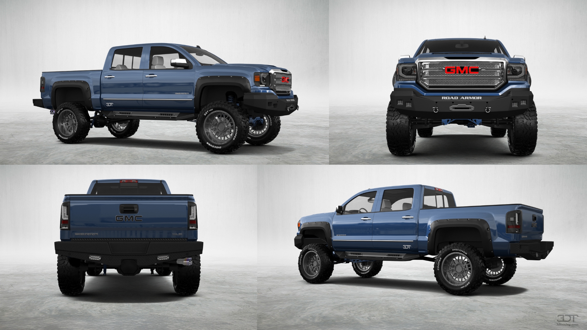 GMC Sierra 1500 Crew Cab 4 Door pickup truck 2016 tuning