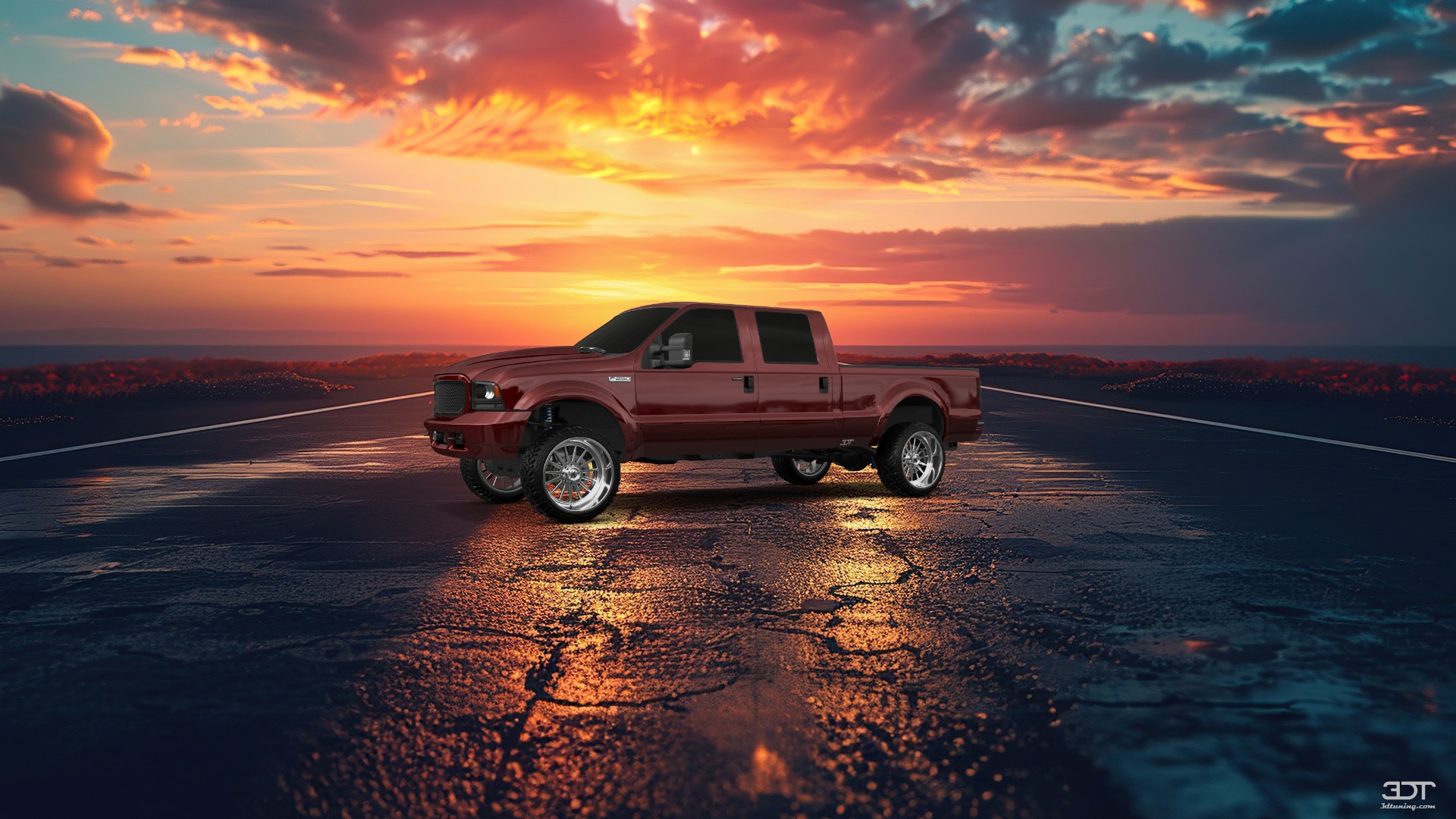 Ford F-250 Crew Cab 4 Door pickup truck 1999 tuning