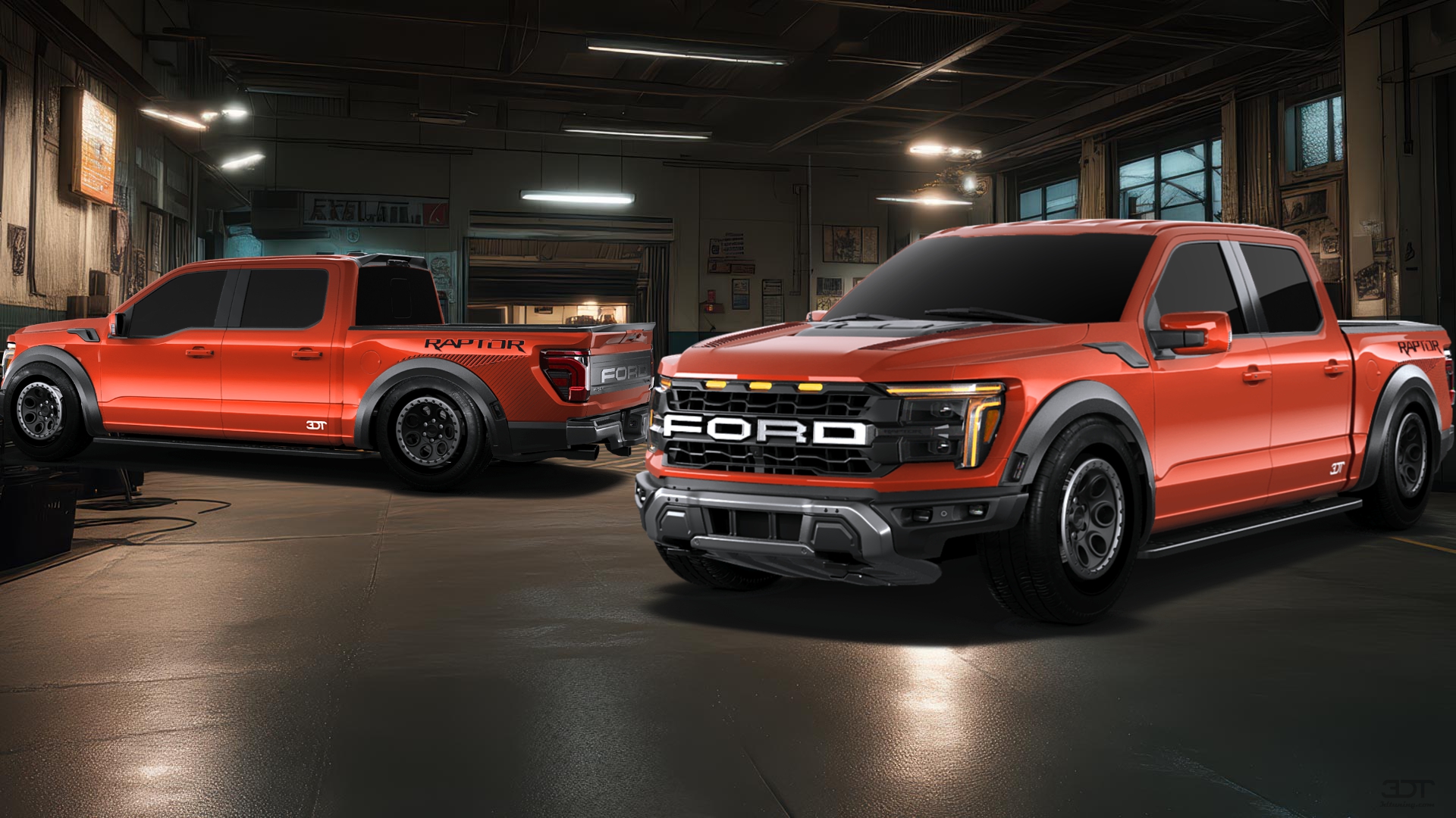 Ford F-150 Raptor 4 Door pickup truck 2024 tuning