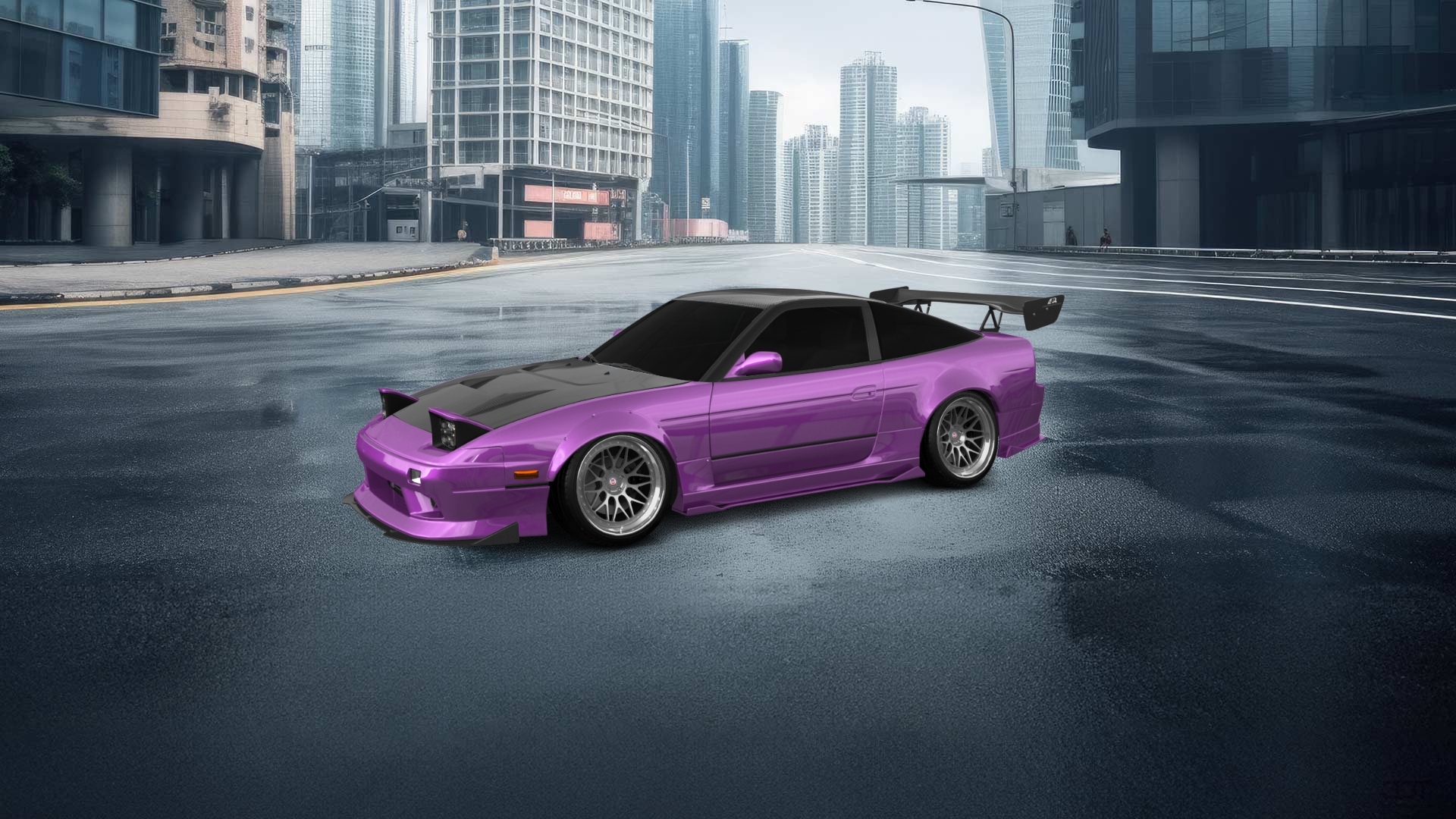 Nissan 240SX 3 Door Hatchback 1989 tuning