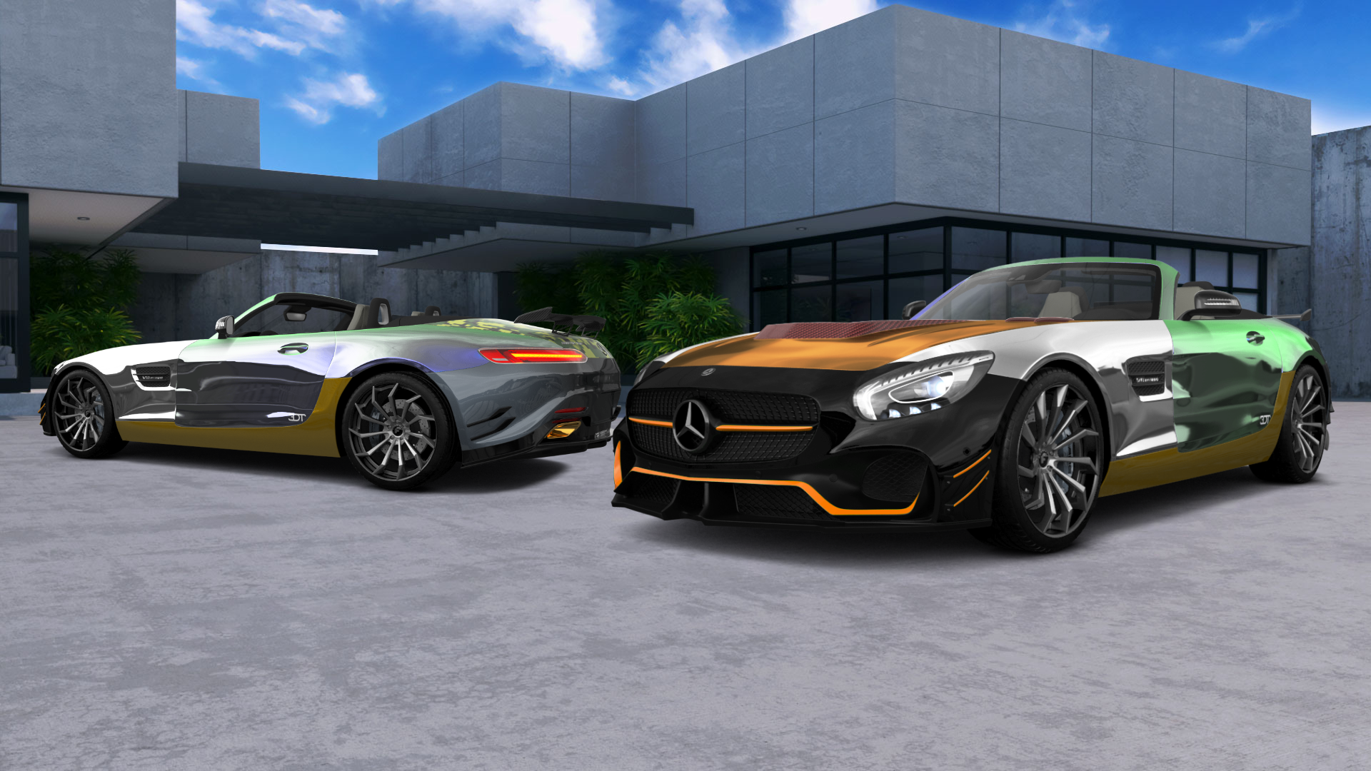 Mercedes AMG GT 2 Door Convertible 2016