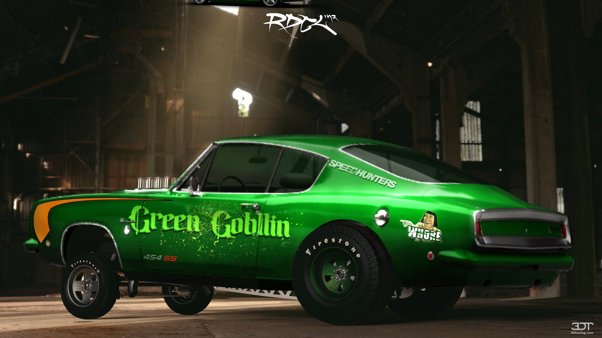 Plymouth Barracuda Coupe 1968 tuning