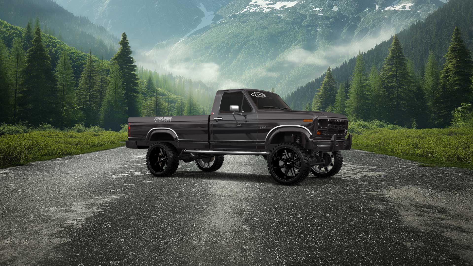 Ford F-150 2 Door pickup truck 1986