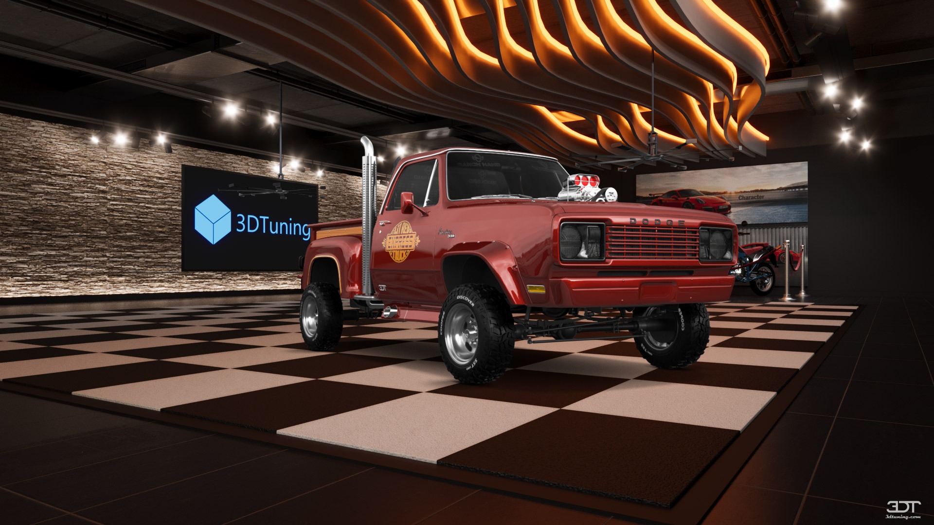 Dodge Lil Red Express 2 Door pickup truck 1978