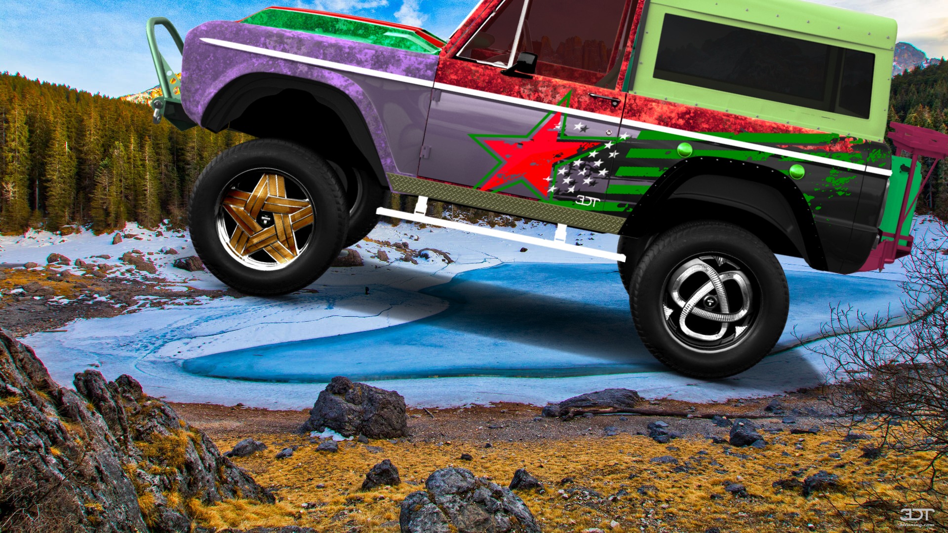 Ford Bronco 3 Door SUV 1965 Images