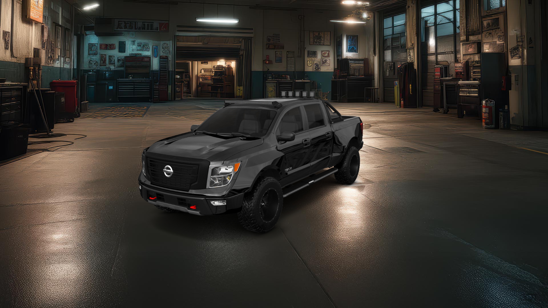 Nissan Titan 4 Door pickup truck 2021 tuning