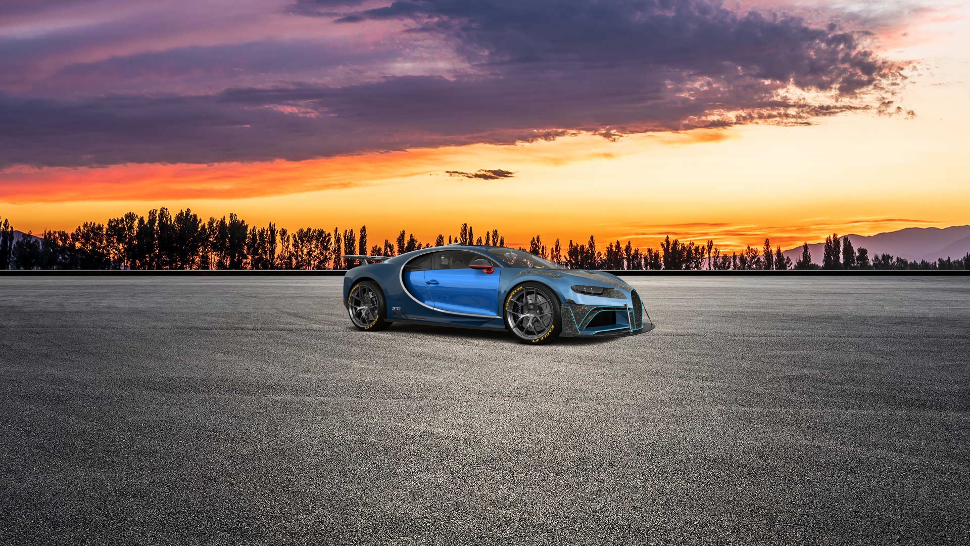 Bugatti Chiron 2 Door Coupe 2016