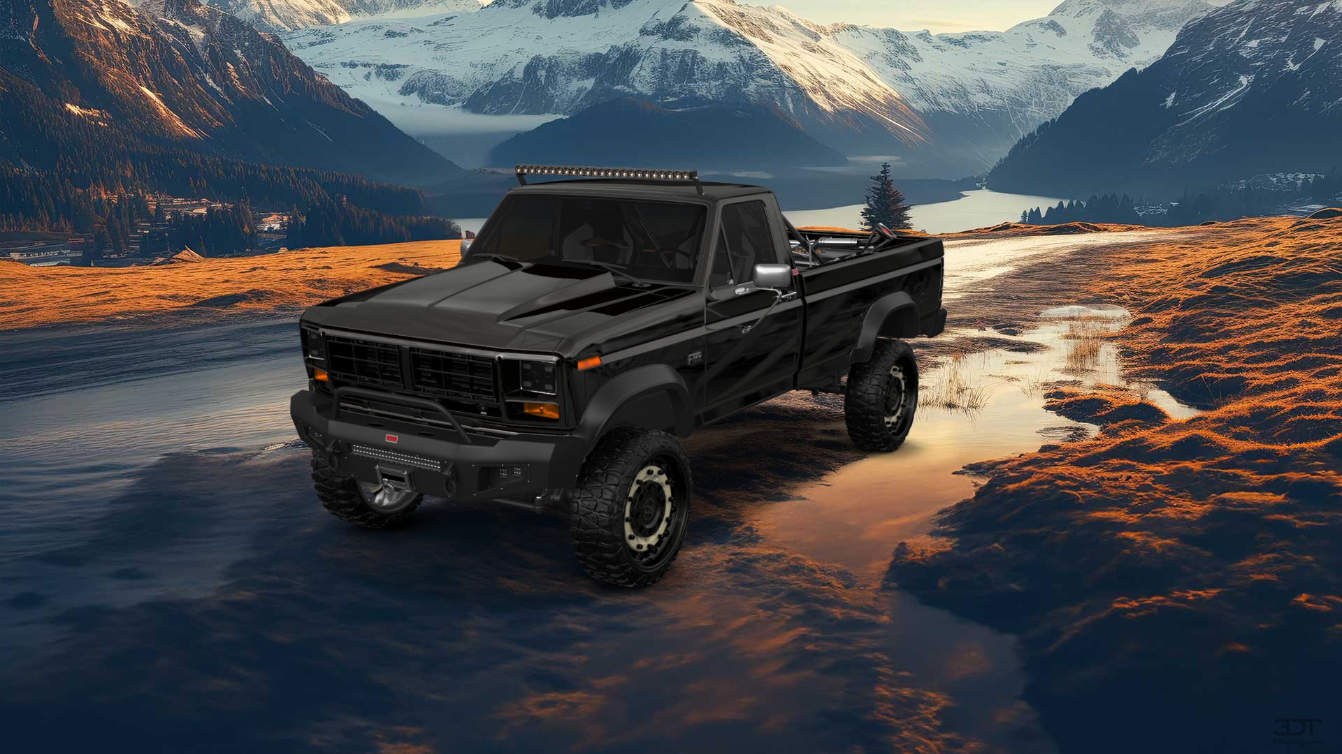 Ford F-150 2 Door pickup truck 1986 tuning