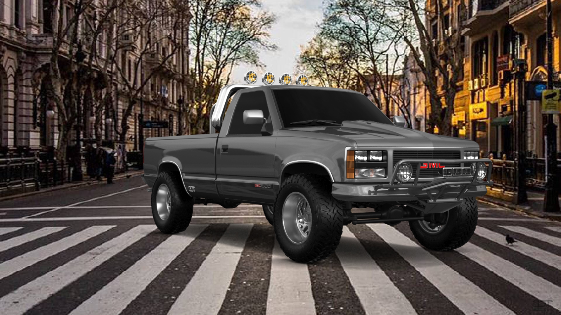 GMC Sierra 1500 2 Door pickup truck 1988 tuning