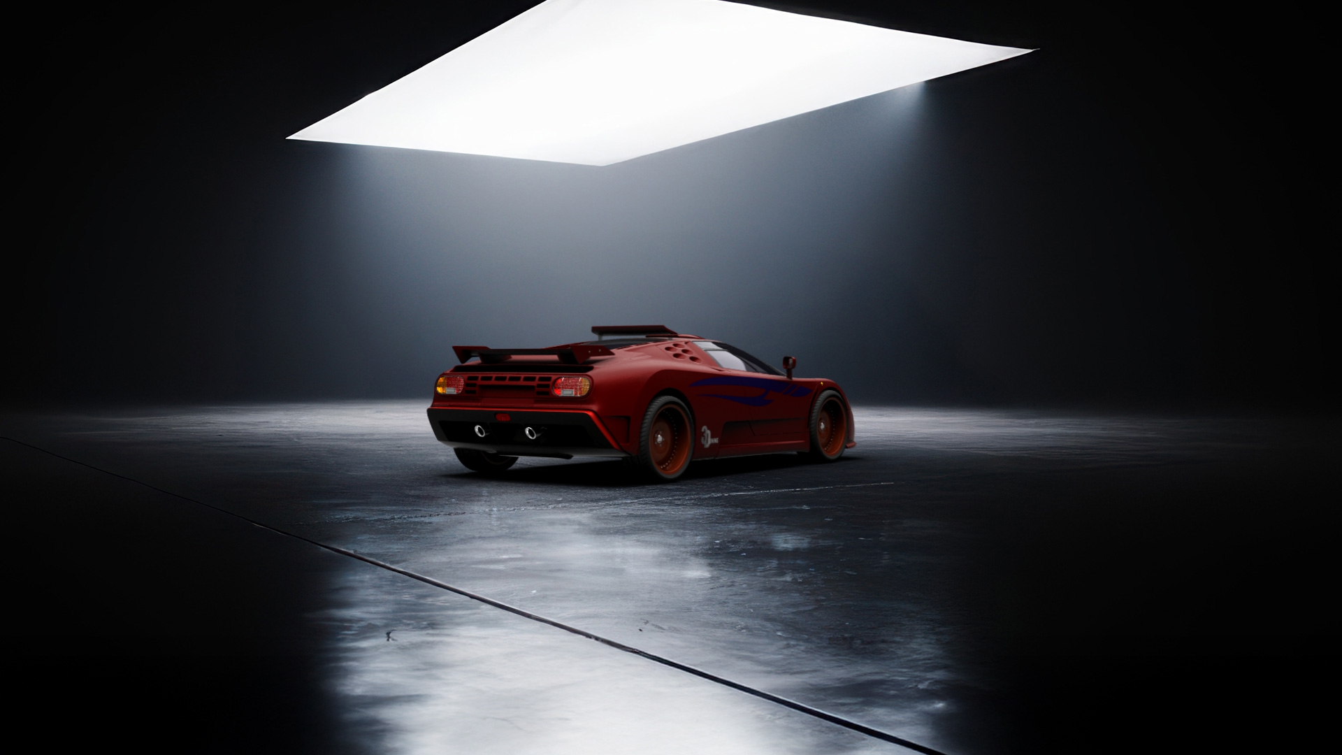 Bugatti EB110 Coupe 1992 tuning