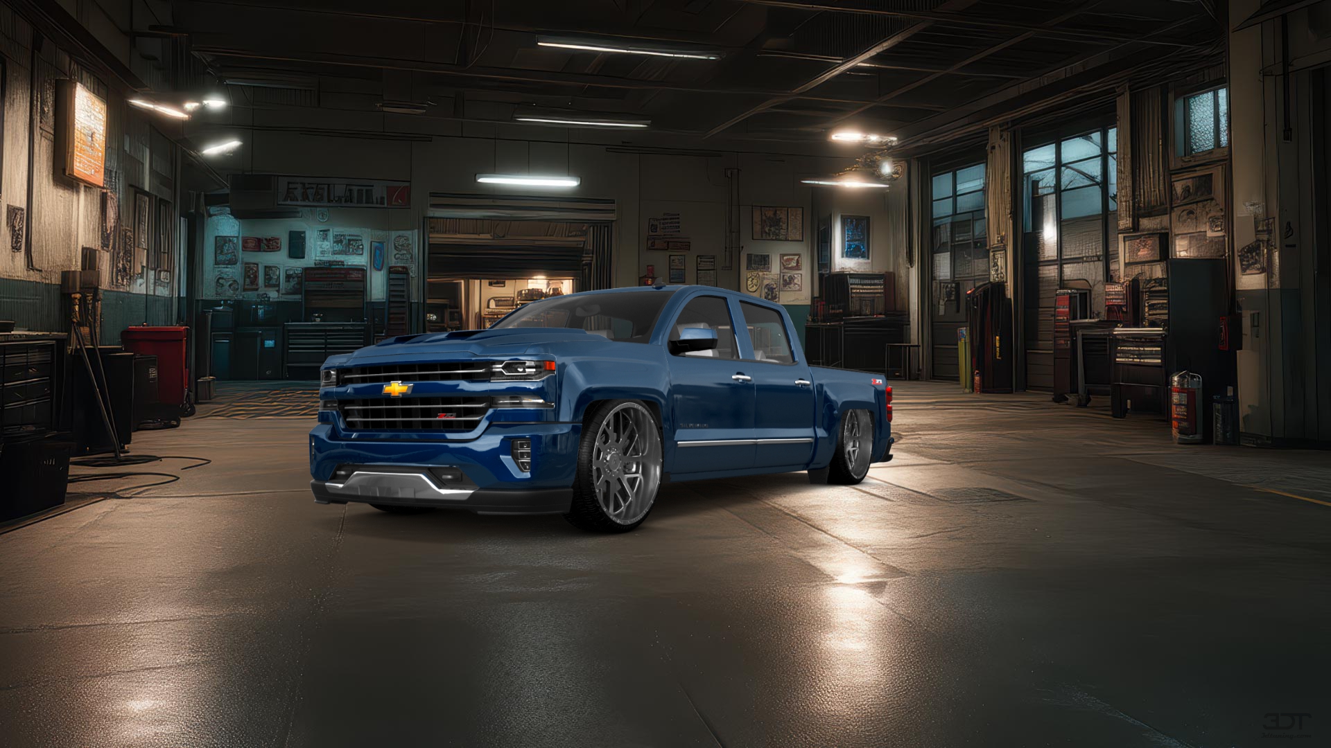 Chevrolet Silverado 1500 4 Door pickup truck 2016 tuning