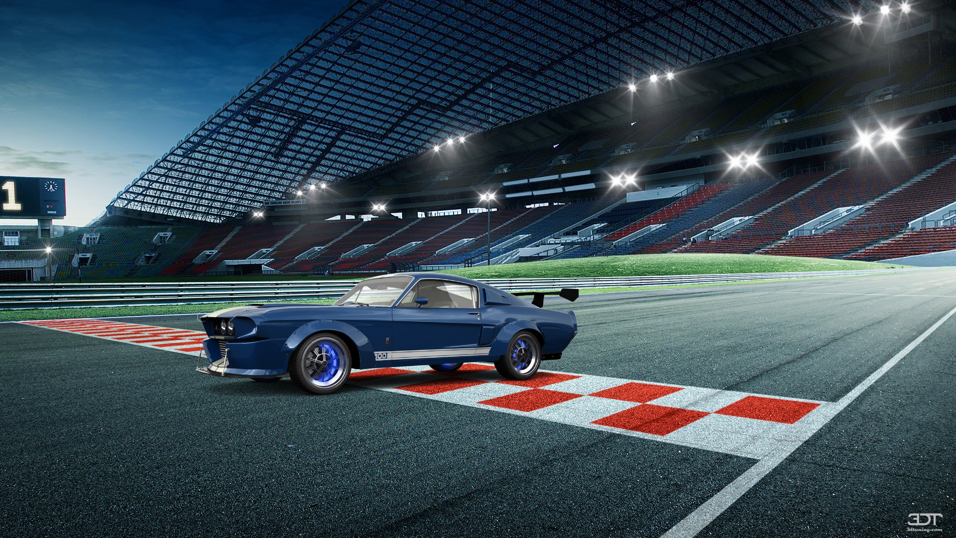 Mustang GT500 2 Door Coupe 1968
