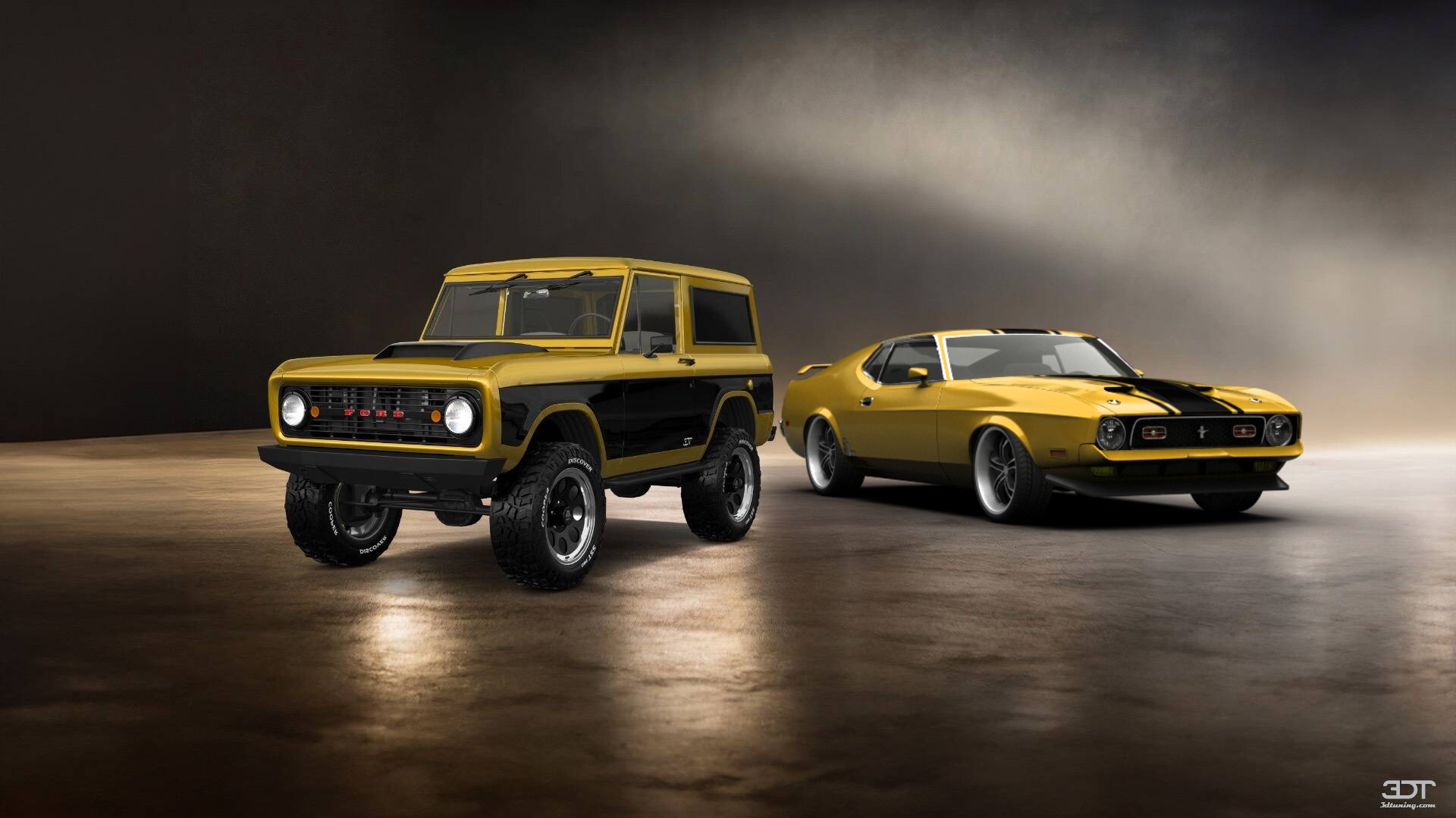 Mustang Mach 1 Coupe 1971 tuning