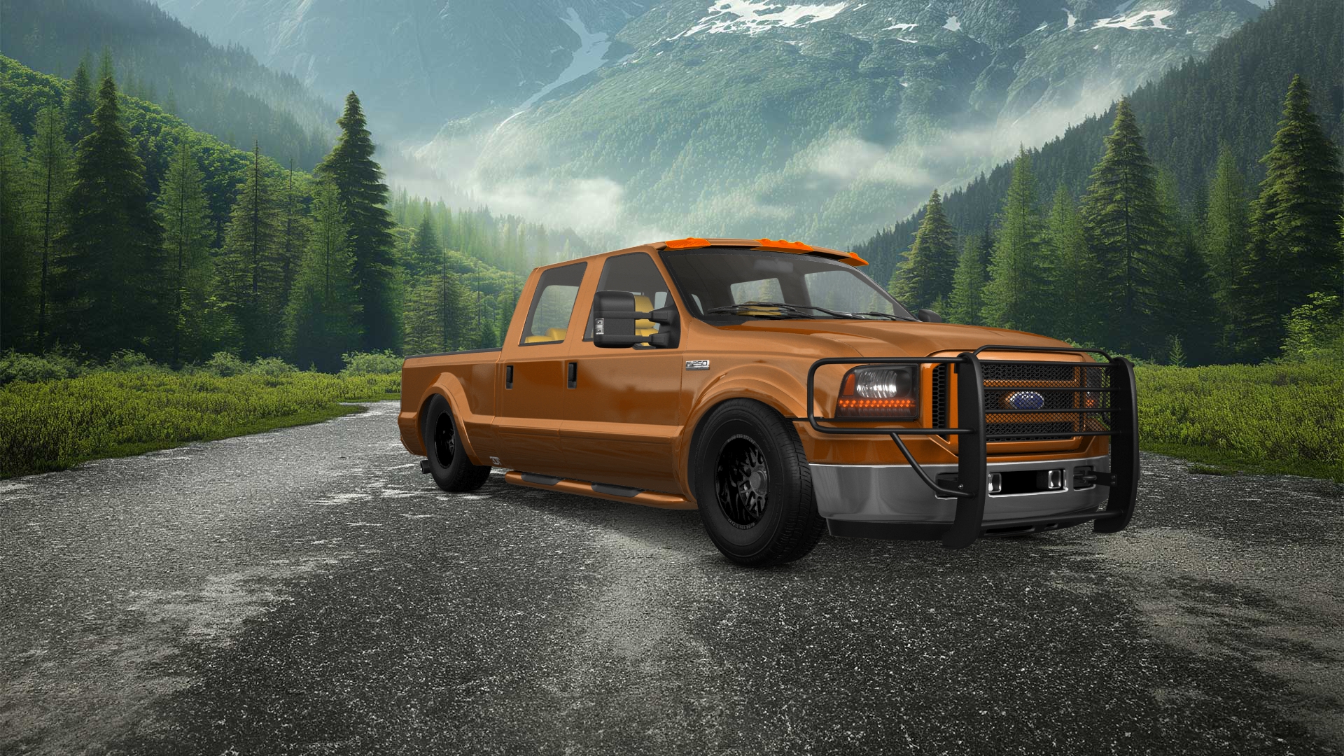 Ford F-250 Crew Cab 4 Door pickup truck 1999