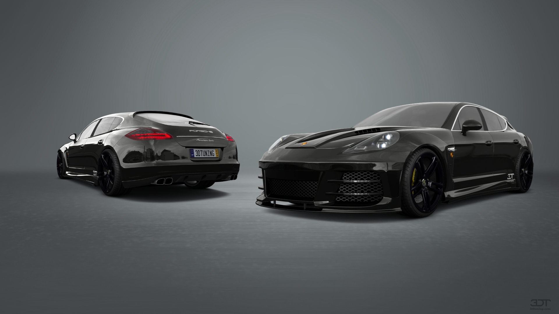 Porsche Panamera 4 door fastback saloon 2011