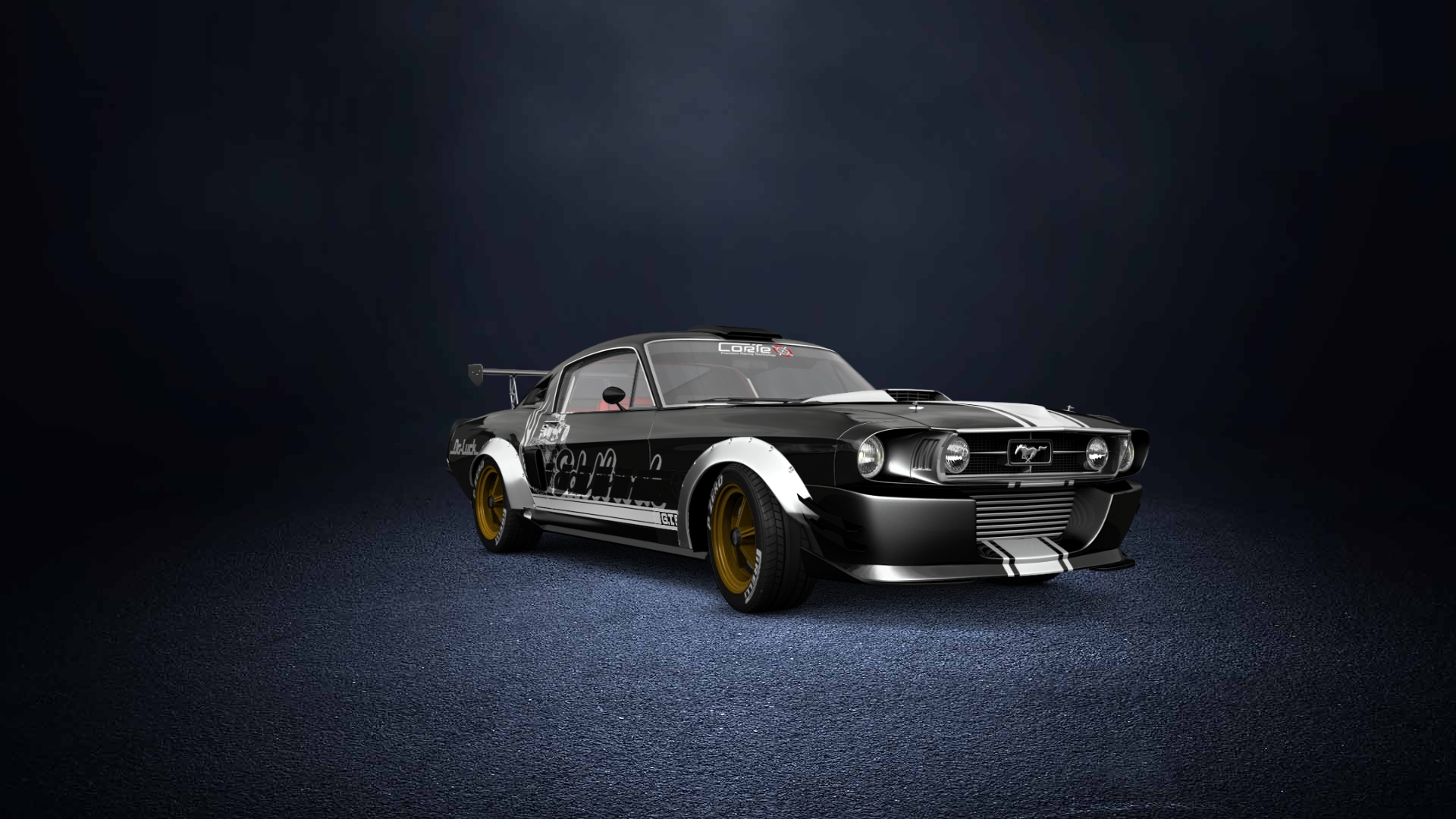 Mustang GT500 2 Door Coupe 1968 tuning