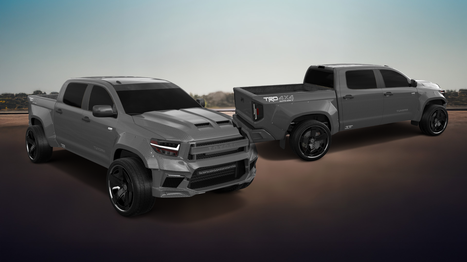 Toyota Tundra 4 Door pickup truck 2018 tuning