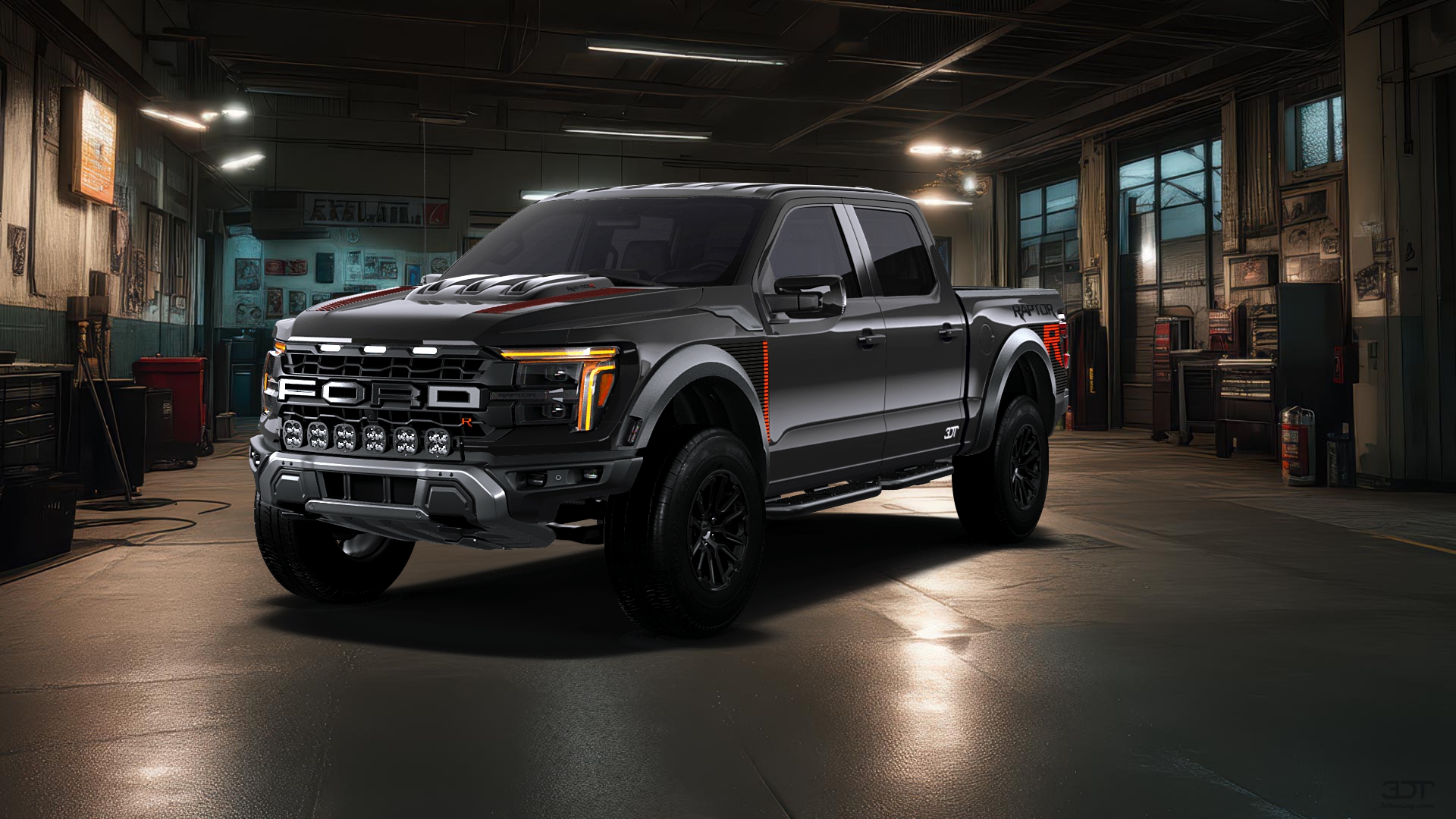Ford F-150 Raptor 4 Door pickup truck 2024