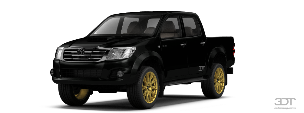 Tuning Toyota Hilux Crew Cab Truck 2012