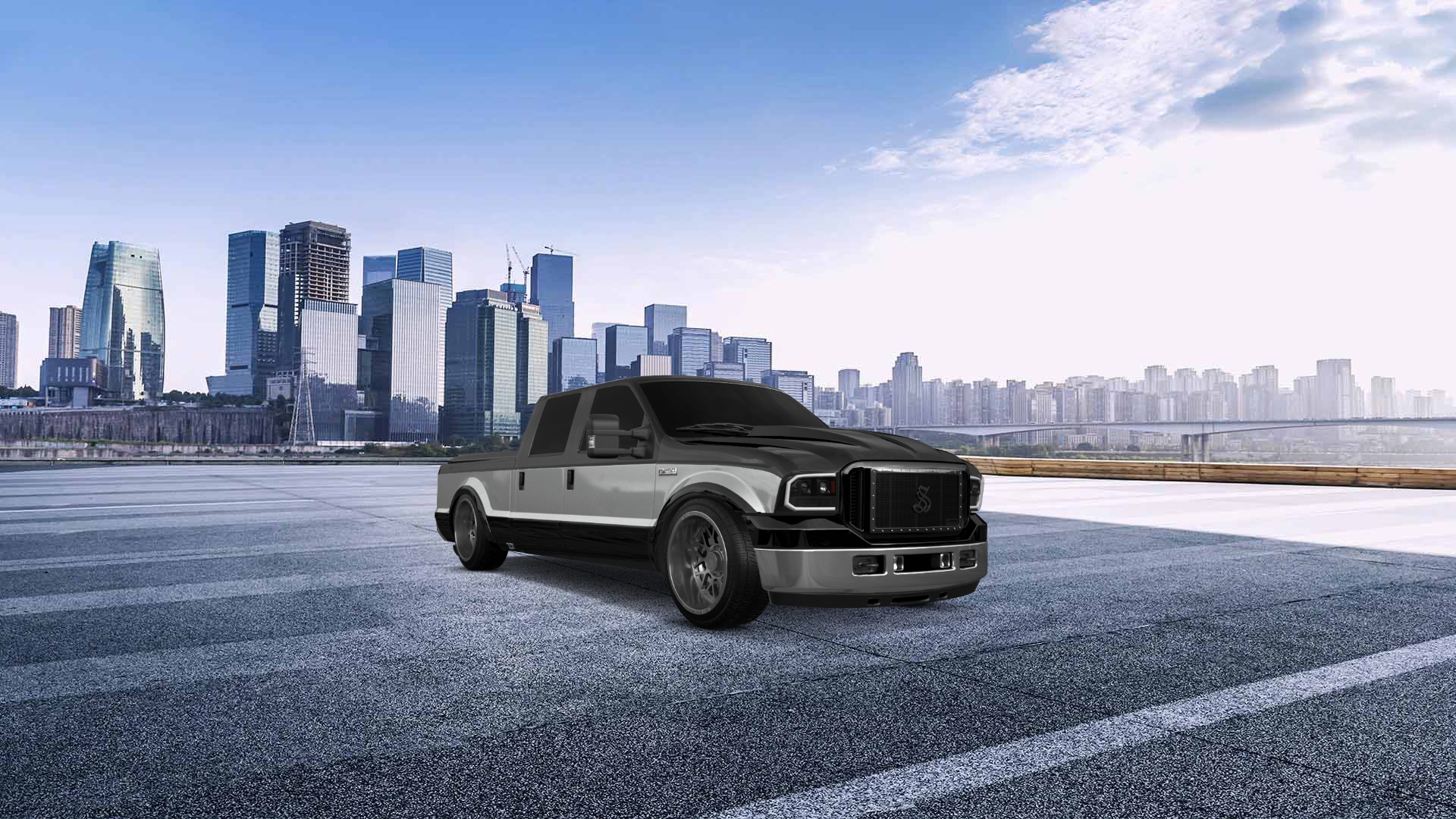 Ford F-250 Crew Cab 4 Door pickup truck 1999