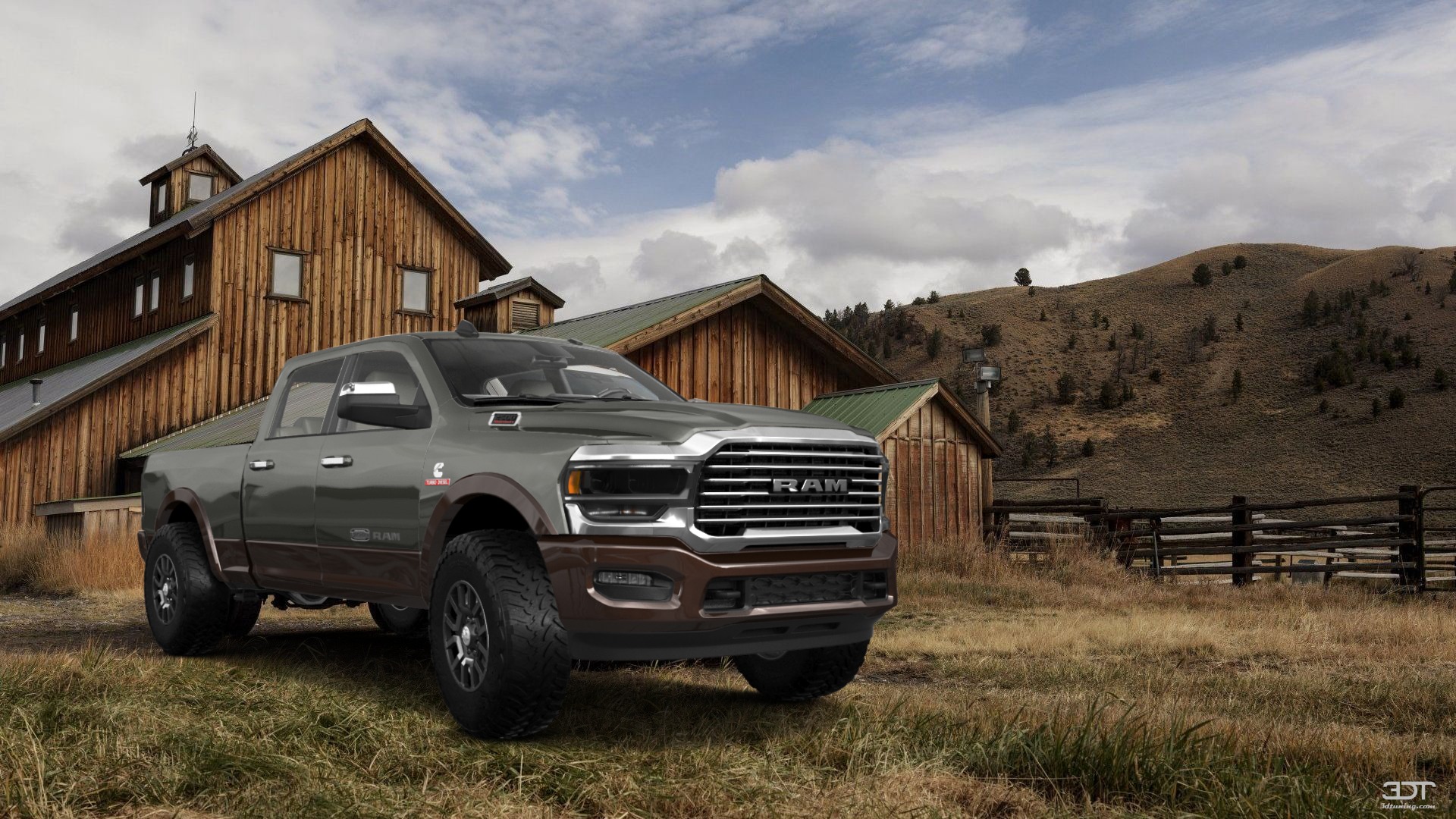 Dodge Ram 2500 4 Door pickup truck 2020 tuning