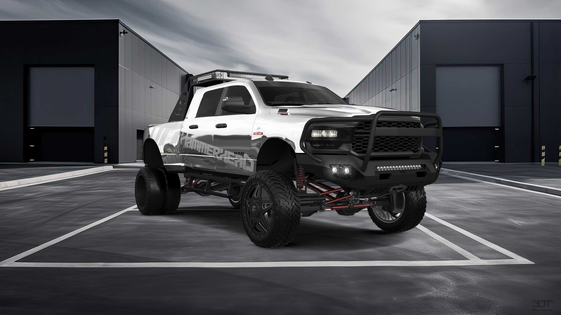 Dodge Ram 3500 4 Door pickup truck 2020 tuning