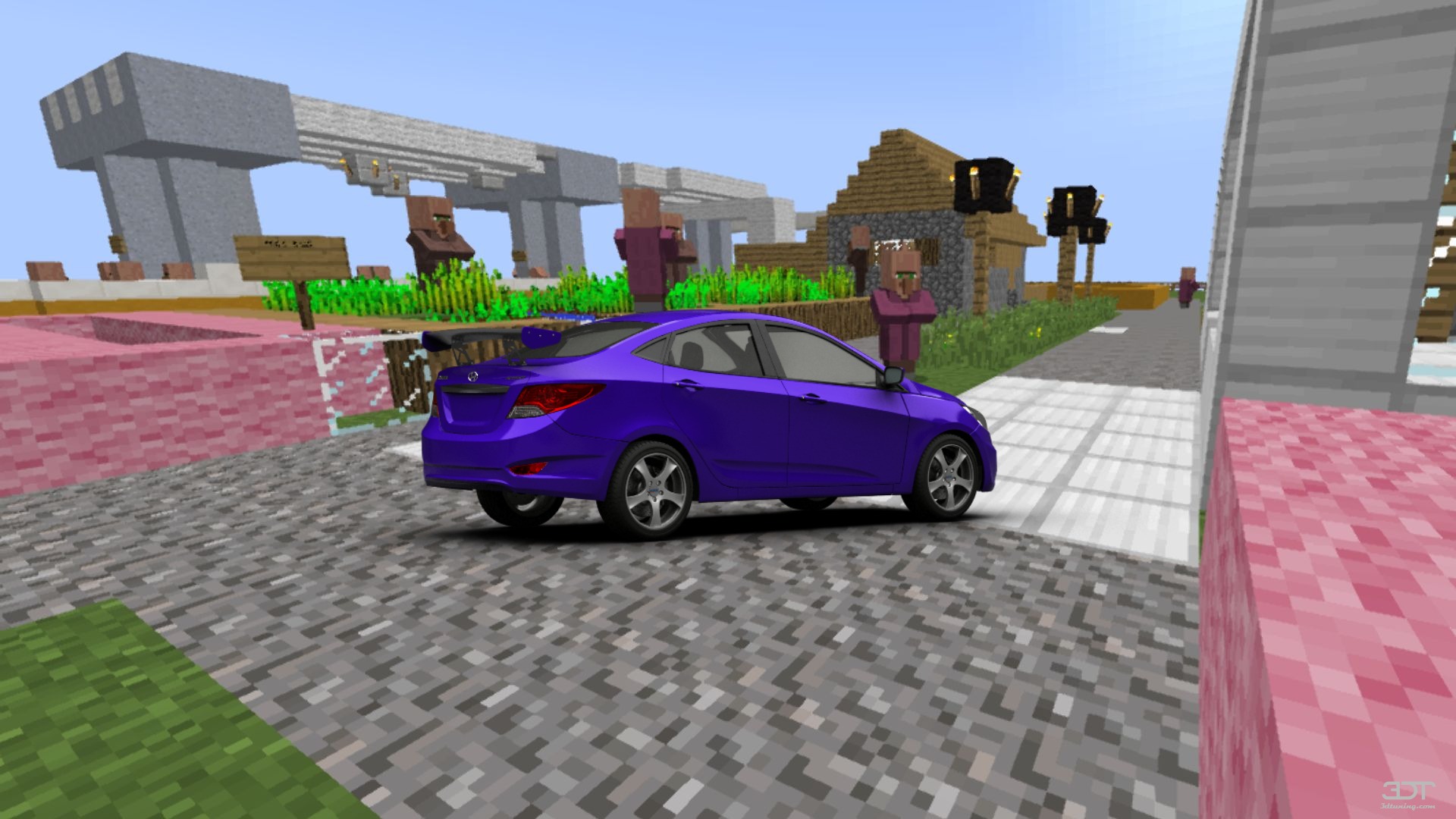 Hyundai Accent Sedan 2012 tuning