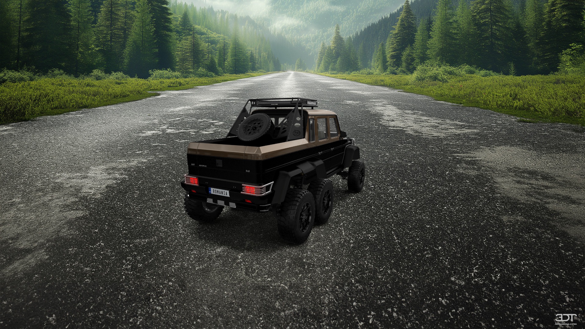 Mercedes G 63 AMG 6x6 4 Door pickup truck 2013