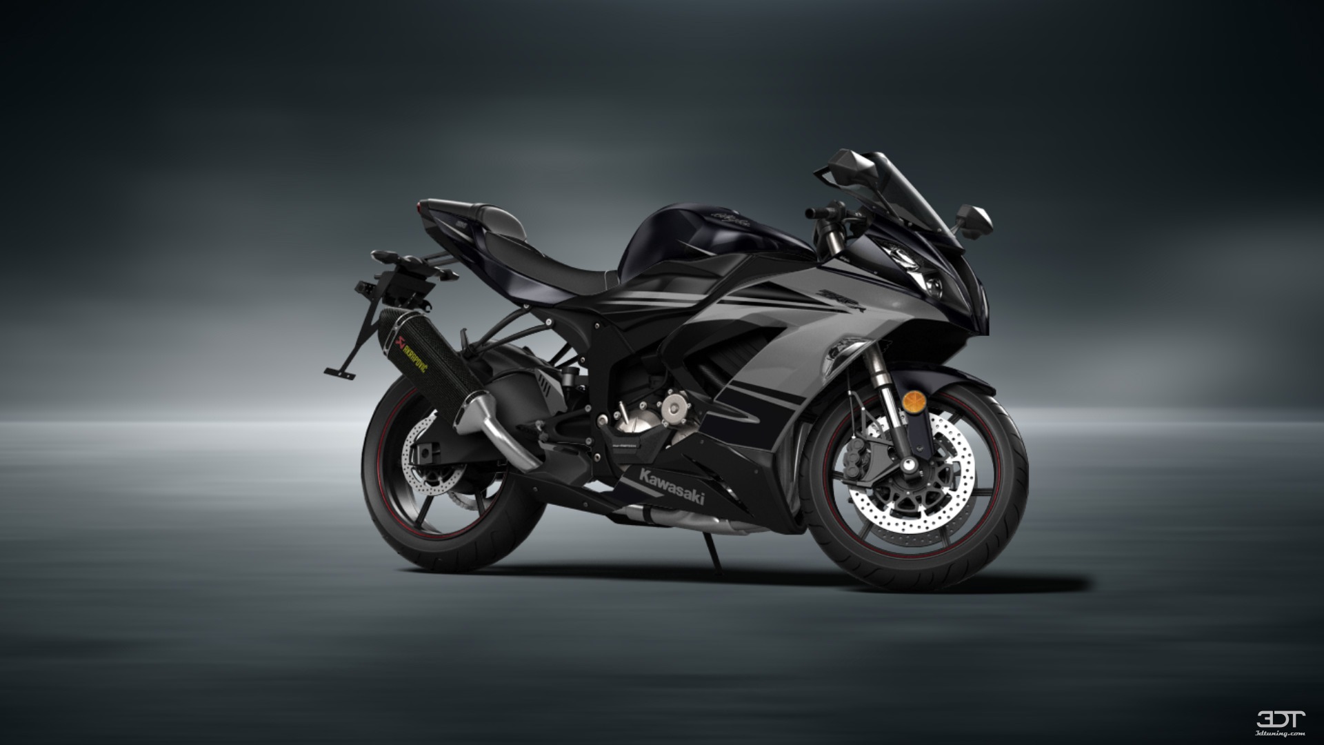Kawasaki Ninja ZX 6R Sport Bike 2015 tuning
