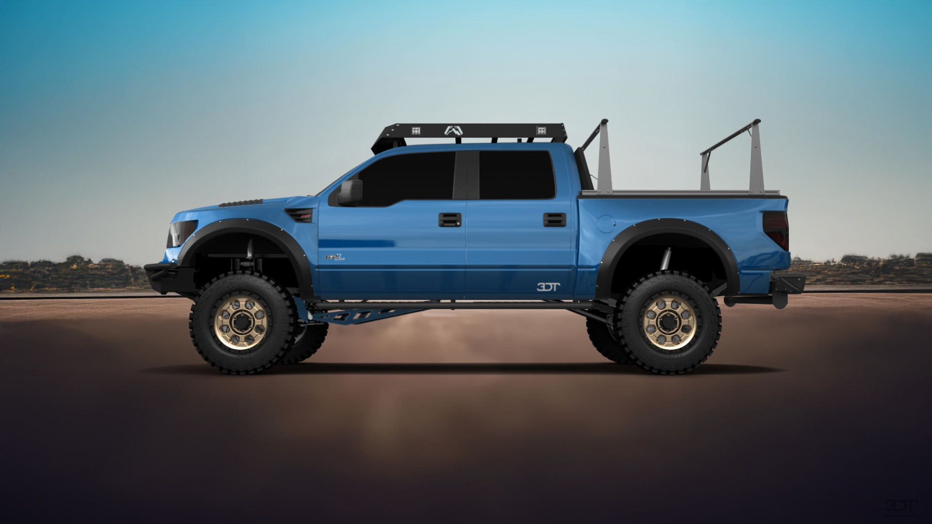 Ford F-150 SVT Raptor 4 Door pickup truck 2013 tuning