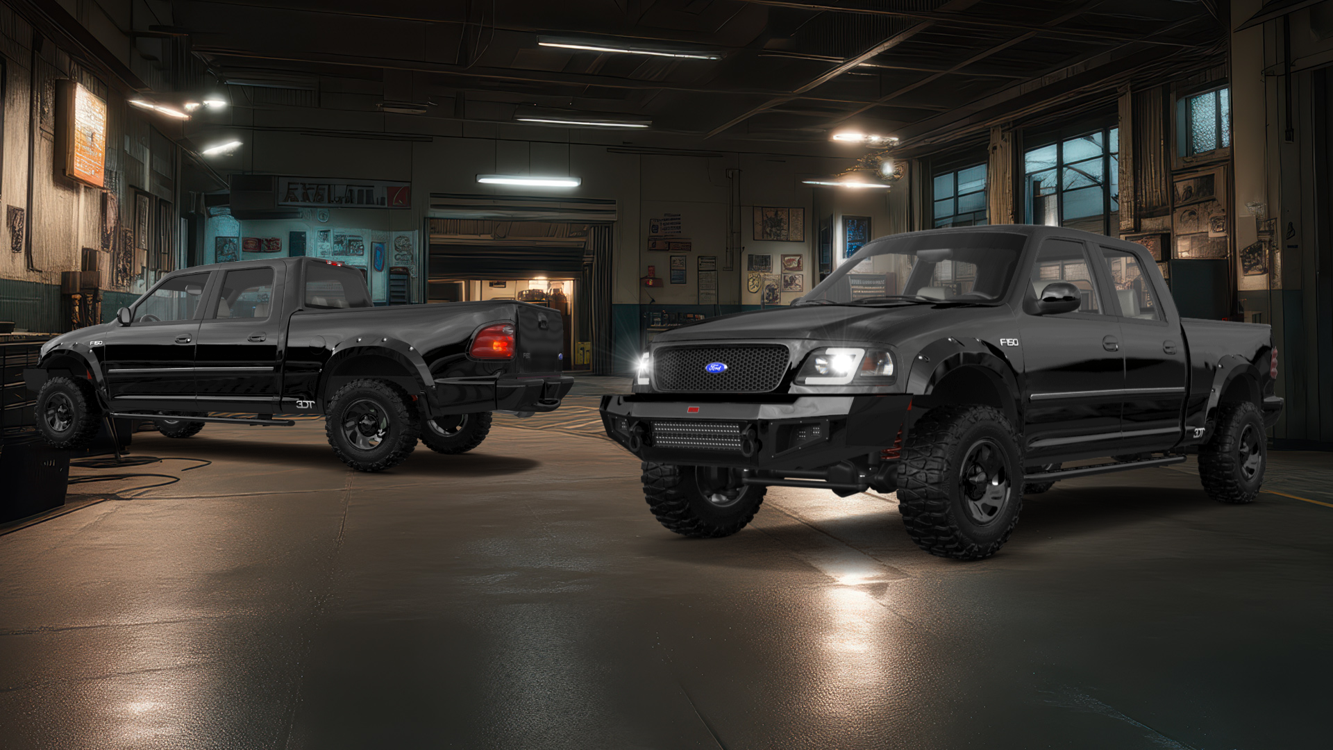 Ford F-150 SuperCrew 4 Door pickup truck 1997 tuning