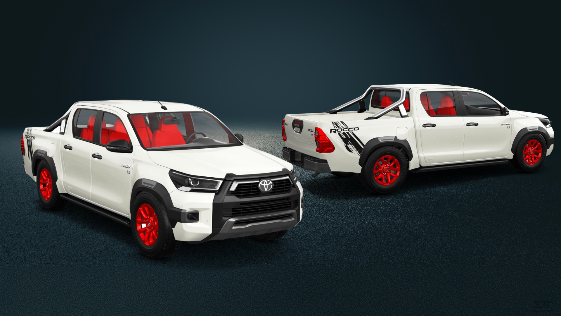 Toyota Hilux Double Cab 4 Door pickup truck 2015 tuning