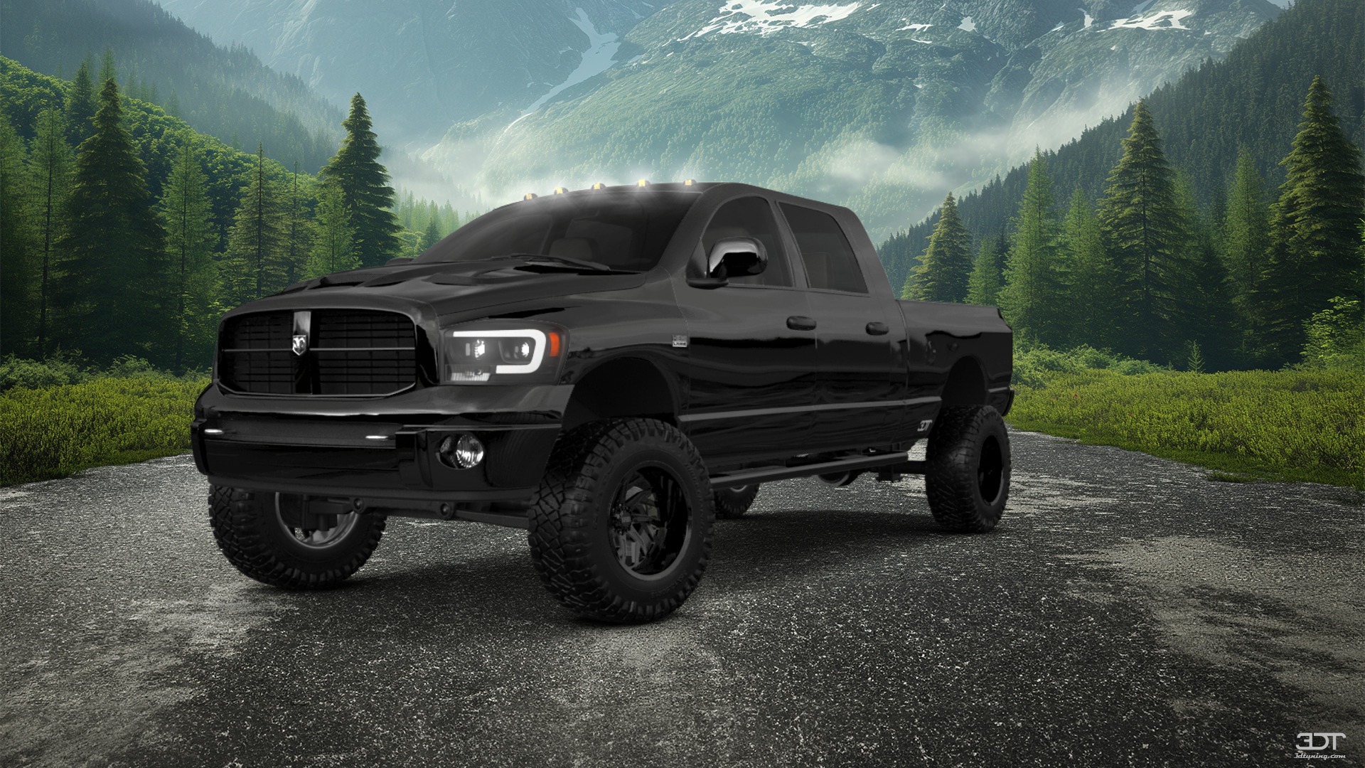 Dodge Ram 2500 4 Door pickup truck 2007 tuning